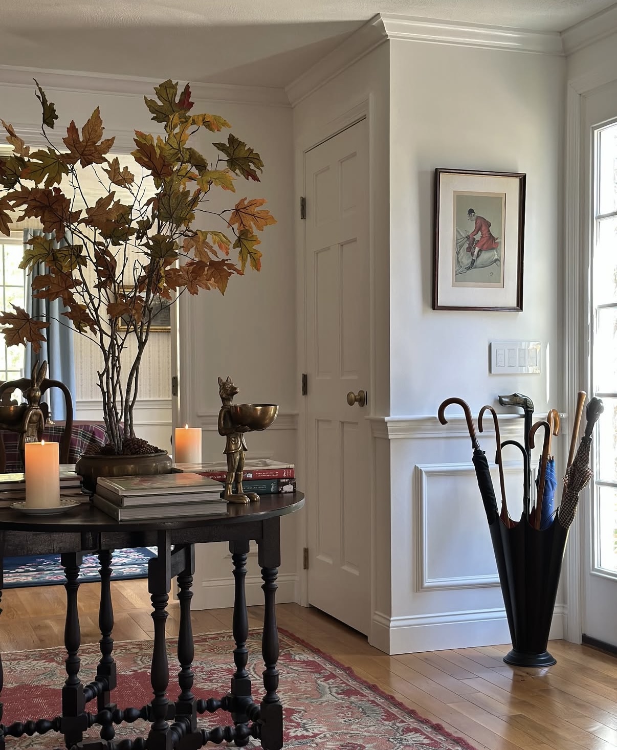 The Cottage - Warm woods, vintage accents, and leafy branches create a ...
