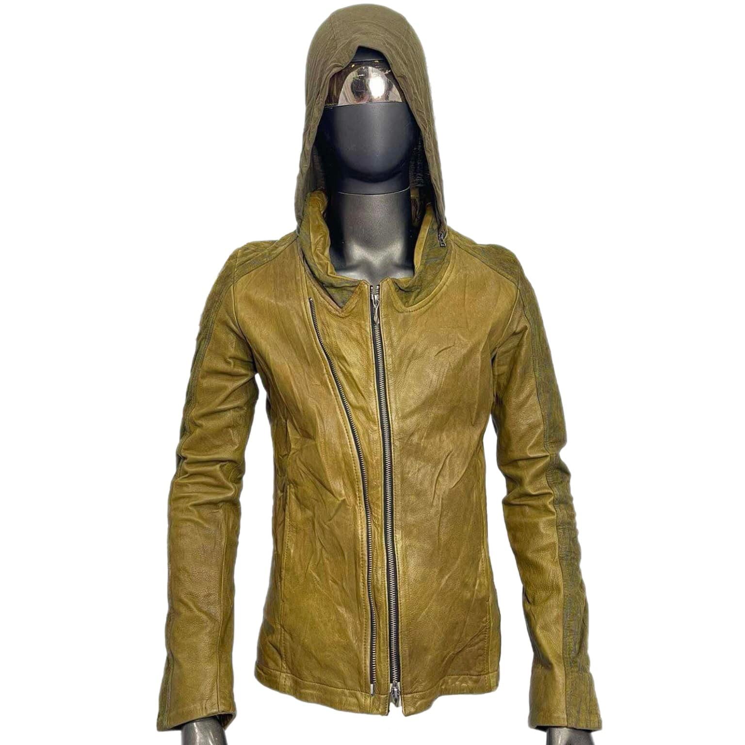 14th Addiction Sheepskin Cabalistic Leather Jacket ? Size - 2 
