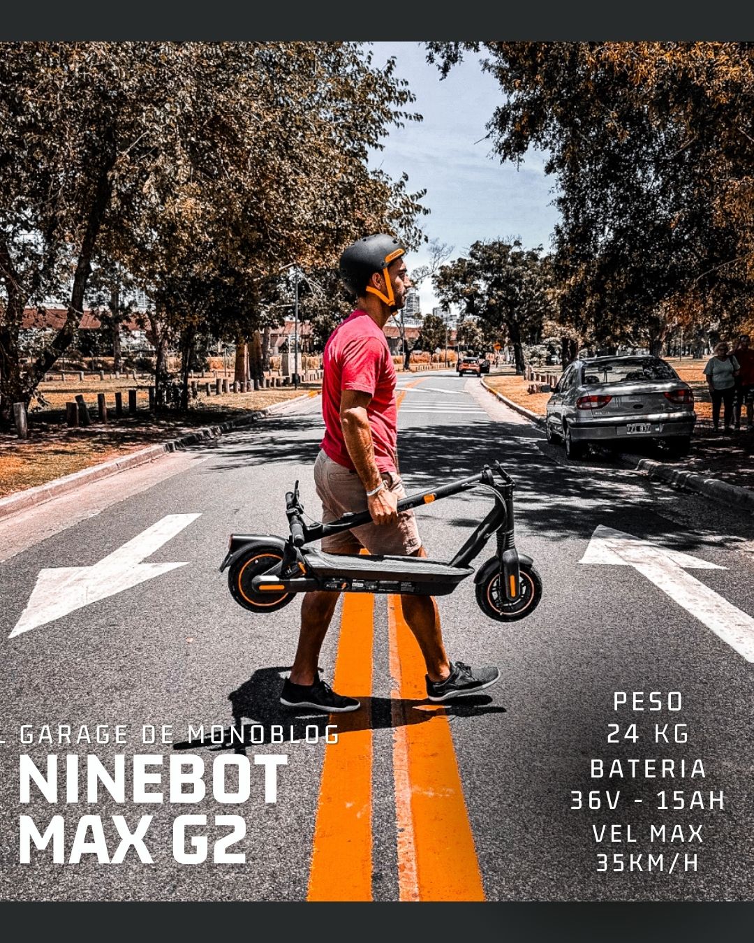 MonoblogArg - 🛴 En el Garage de Monoblog: Ninebot MAX G2 👇🏼 Seguimos ...
