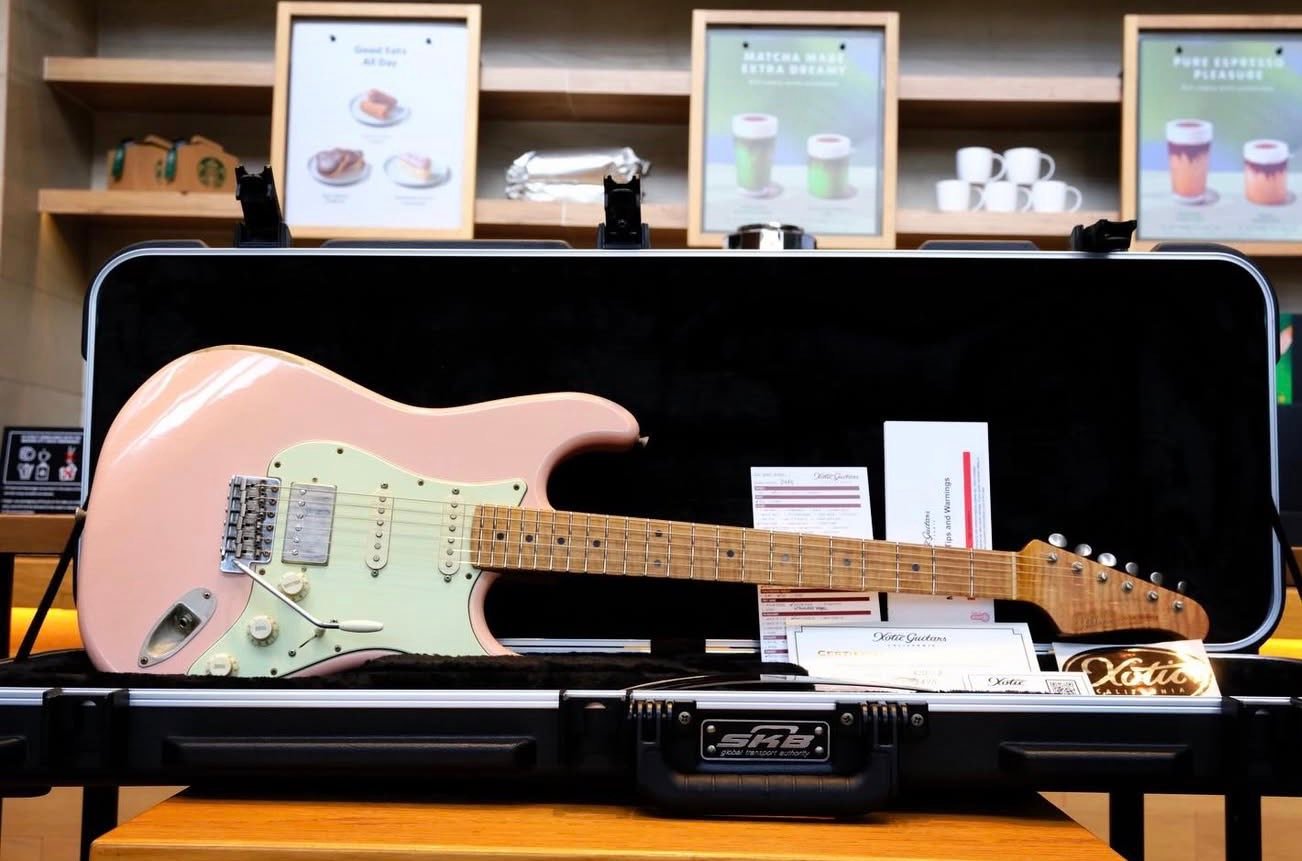 Xotic XSC-2 – Custom Specs ✨ Shell Pink never looked this