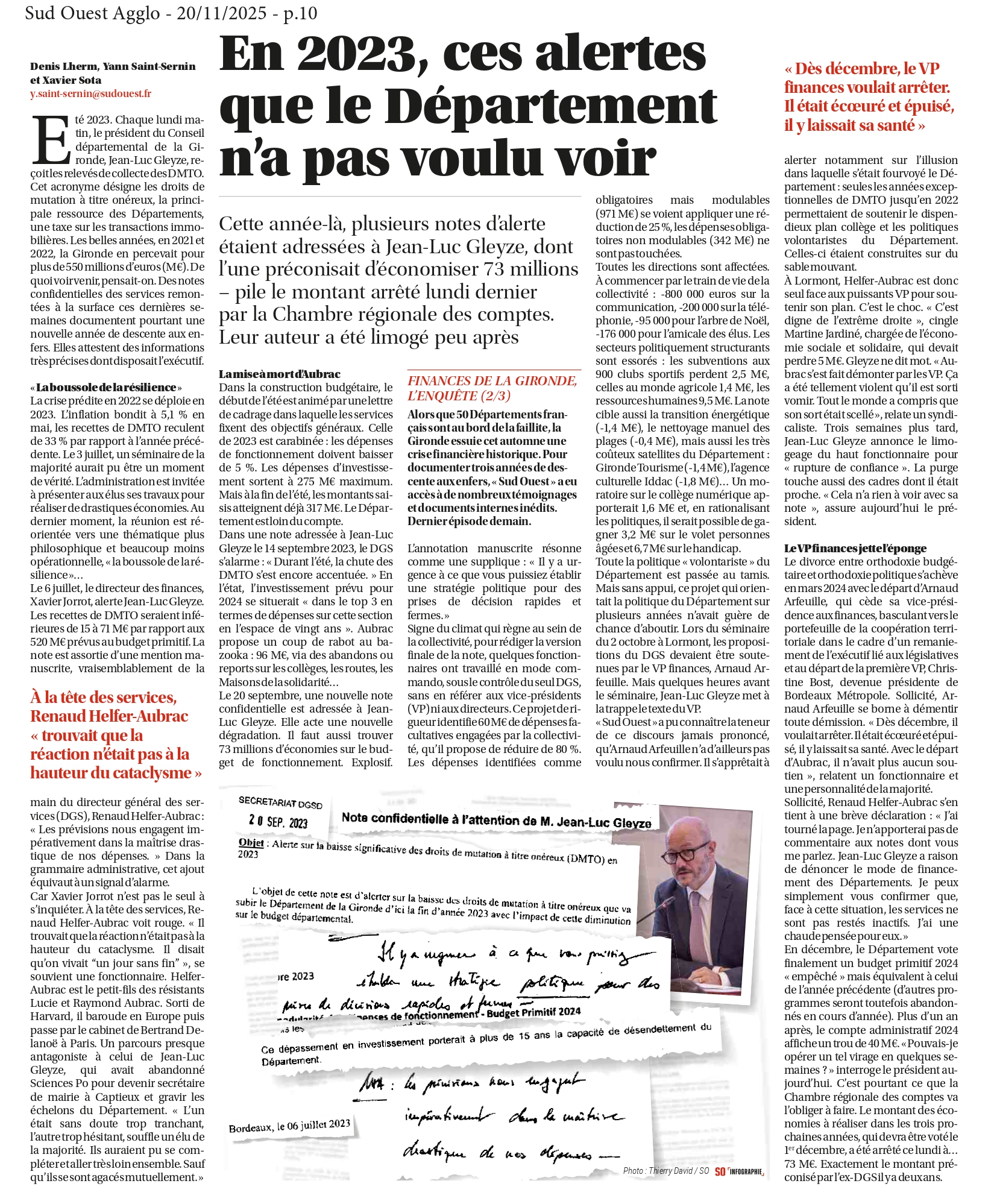 Gironde Avenir - 📰⚠️Un article qui secoue : “En 2023, ces... | Facebook