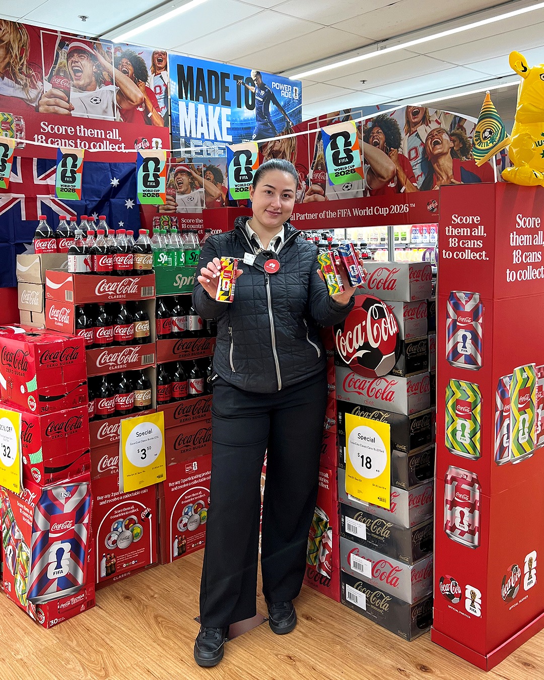 Start building your limited-edition Coca-Cola #FIFAWorldCup can
