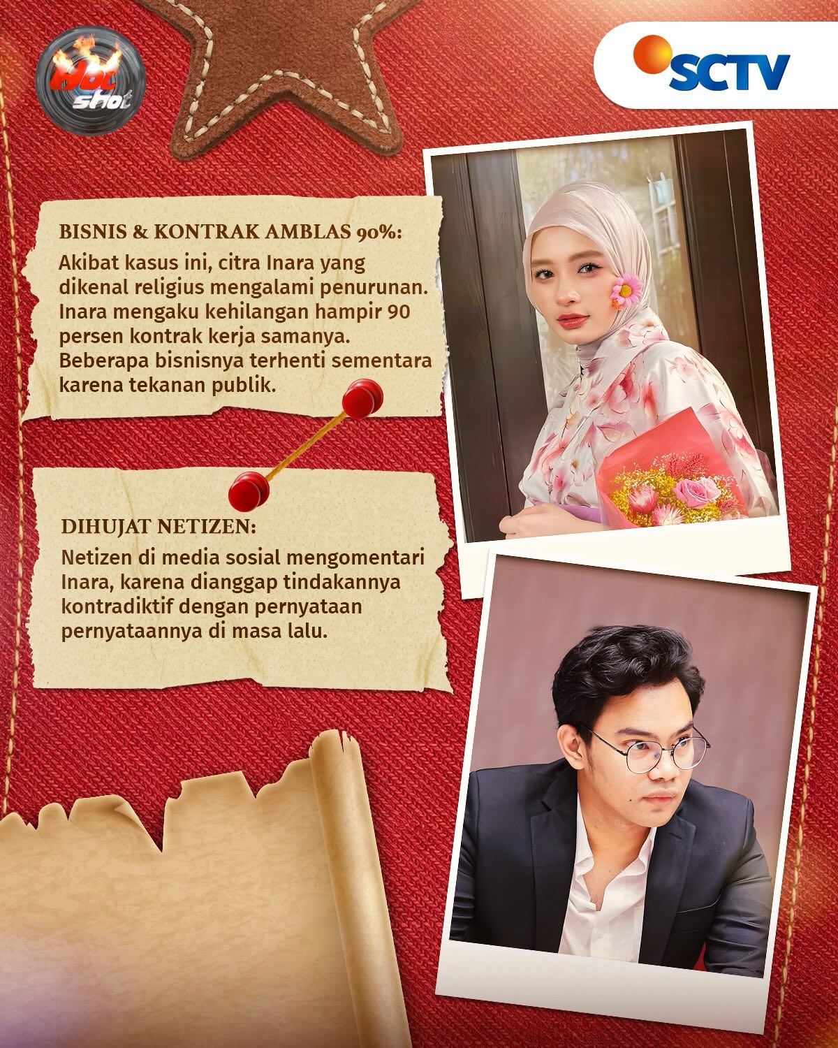 SCTV - Dulu berstatus istri sah, kini Inara rela... | Facebook