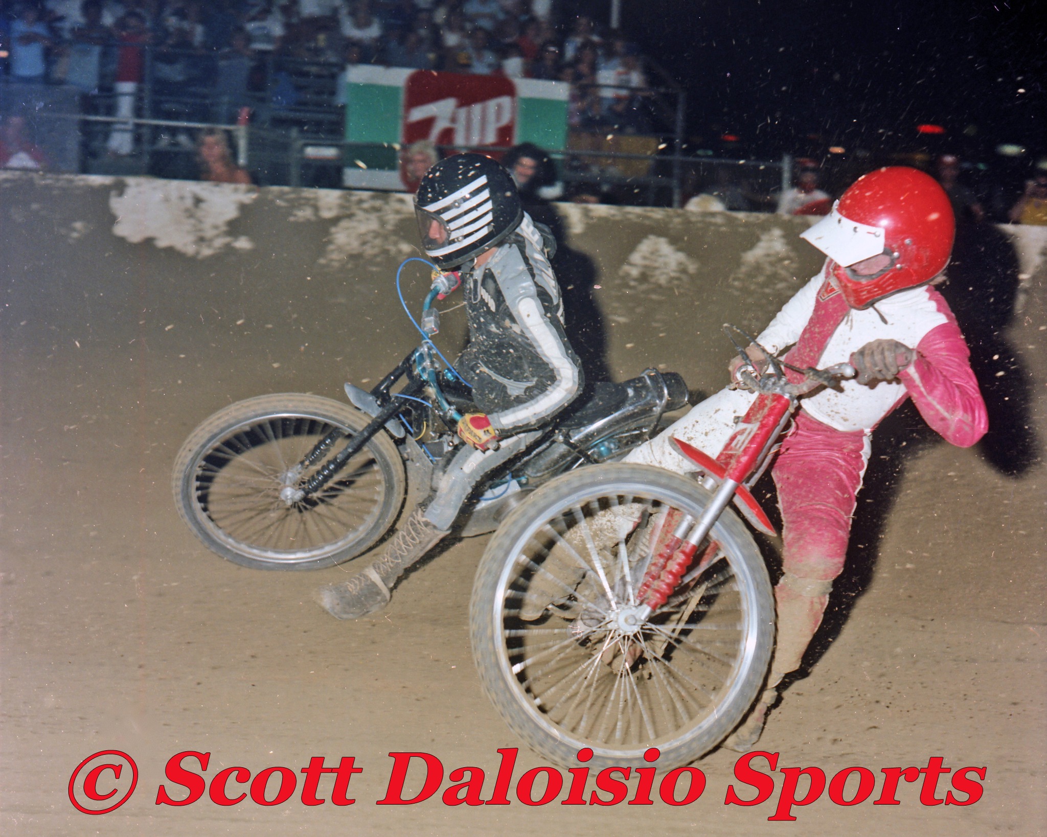Speedway - Tim McCasland and David Alvarez at IMS in 1982. I believe ...
