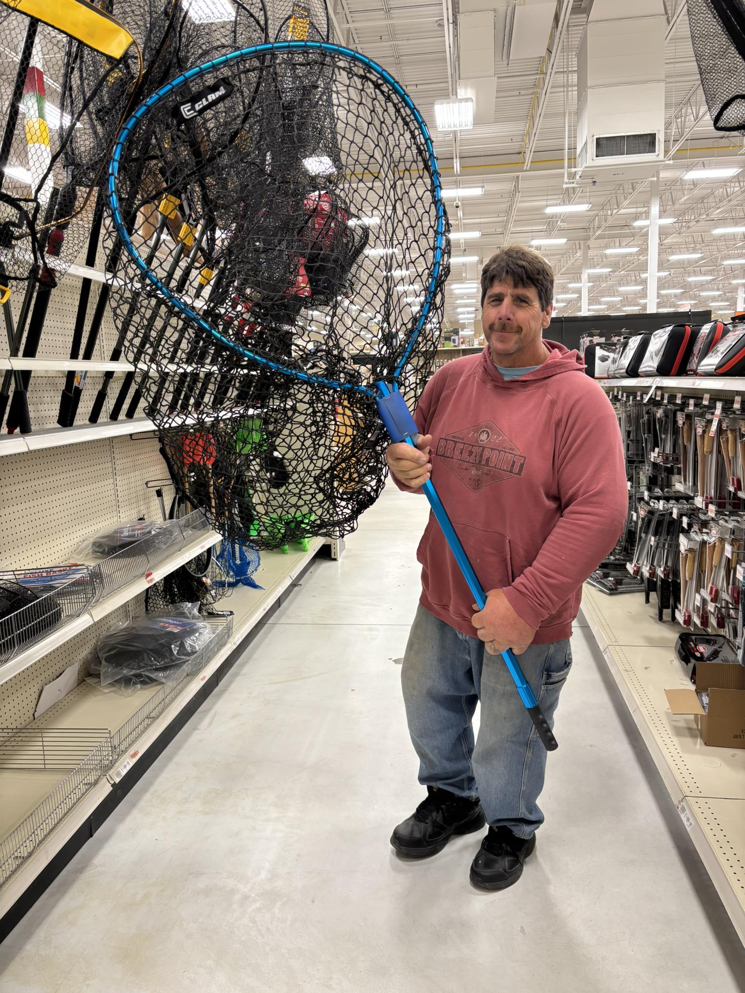 biggest fish net Frabill Power Catch Series Fishing Beam extrusion outfits the entire hoops length for extra strength and the Brute hoop technology is uniquely designed to reduce drag while adding extra strength as well Custom Handmade Netting | Fishing