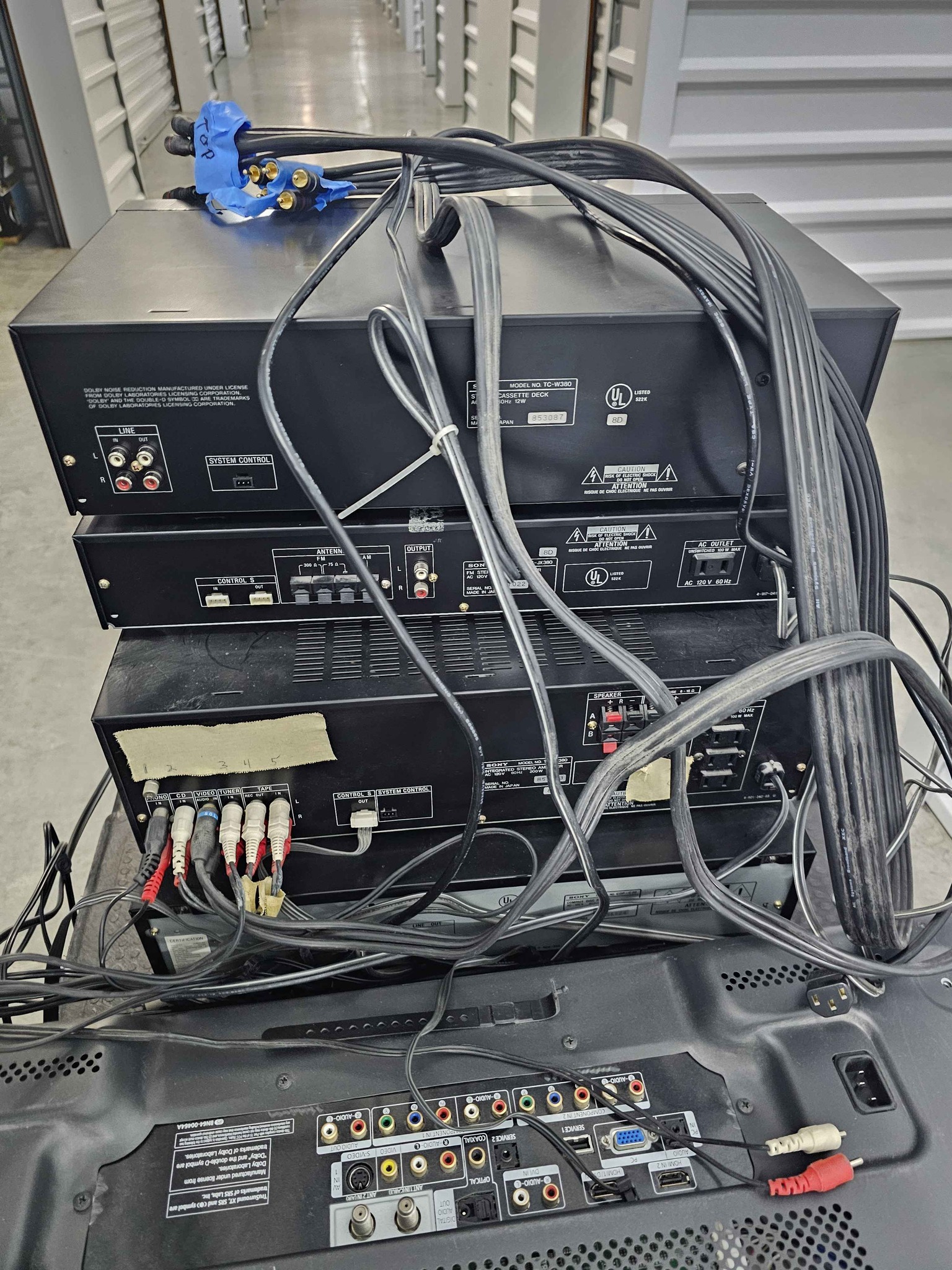 Sony TA-AX380 sound system - Home Theater Systems - Fox River Grove ...