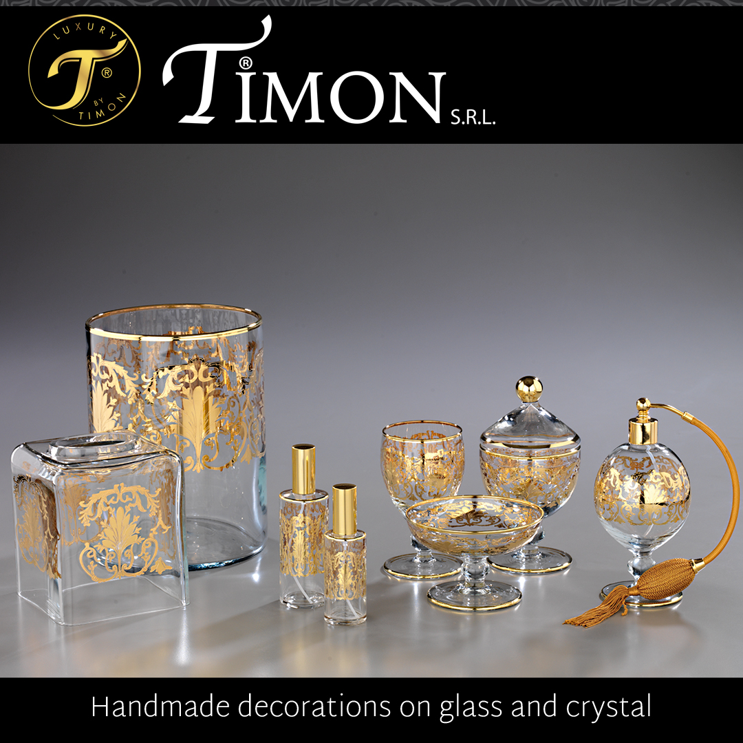 Timon Srl - Hand decorated glass produced in Italy since... | Facebook