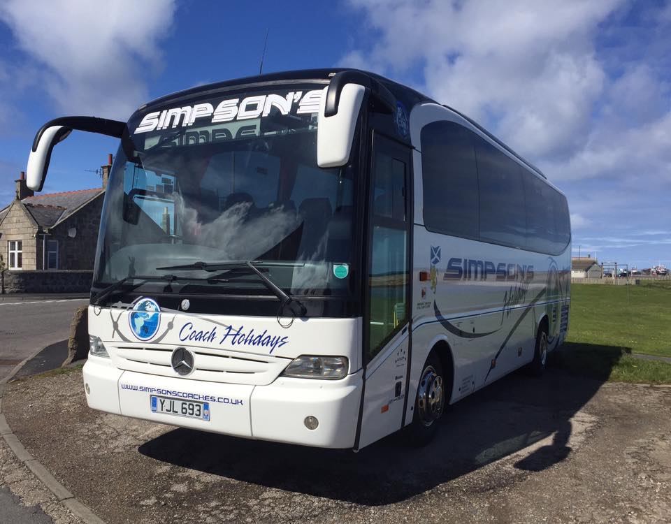 So we finally got round to putting our... - Simpson's Coaches