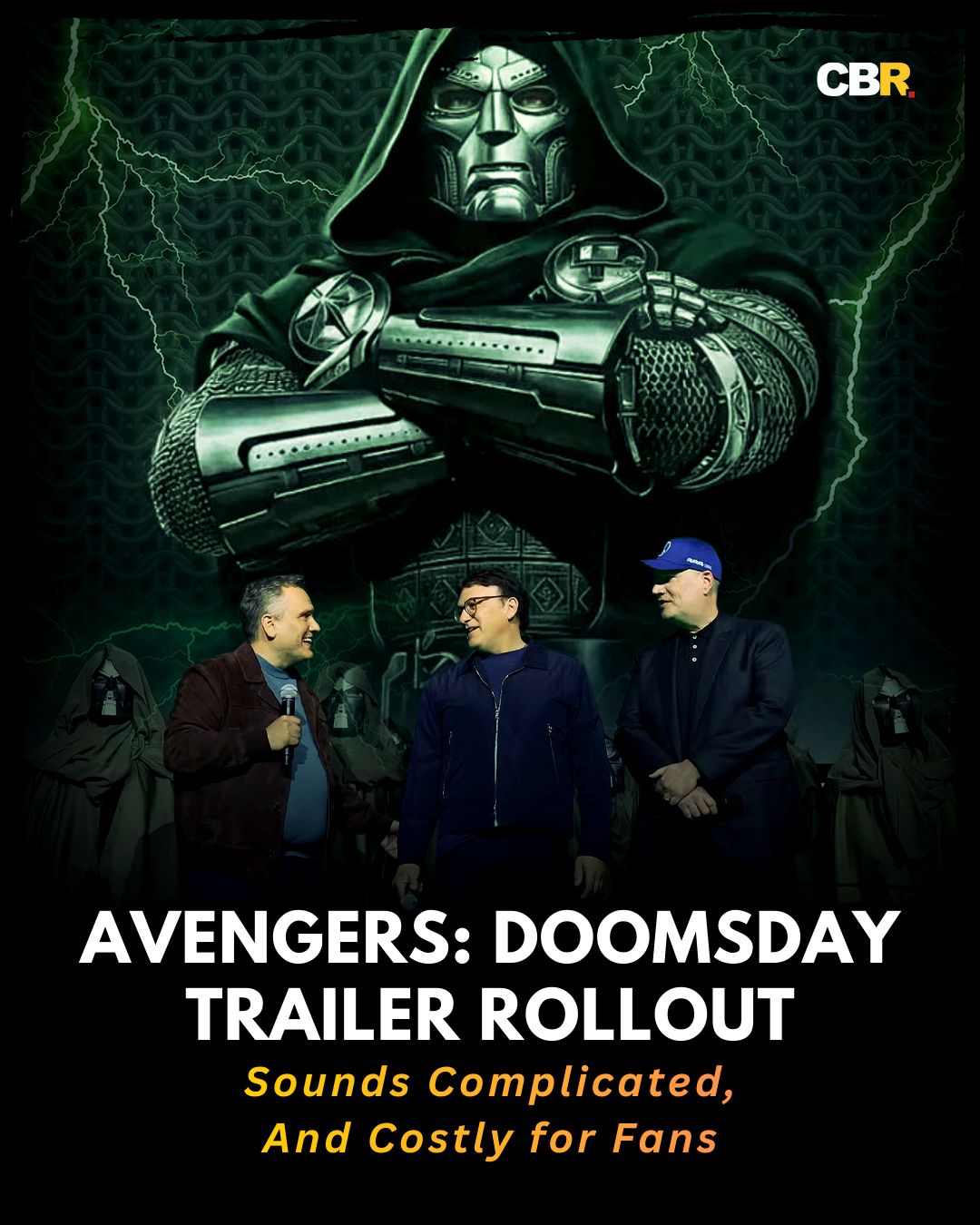 CBR - The Avengers: Doomsday trailer will be delivered in... | Facebook