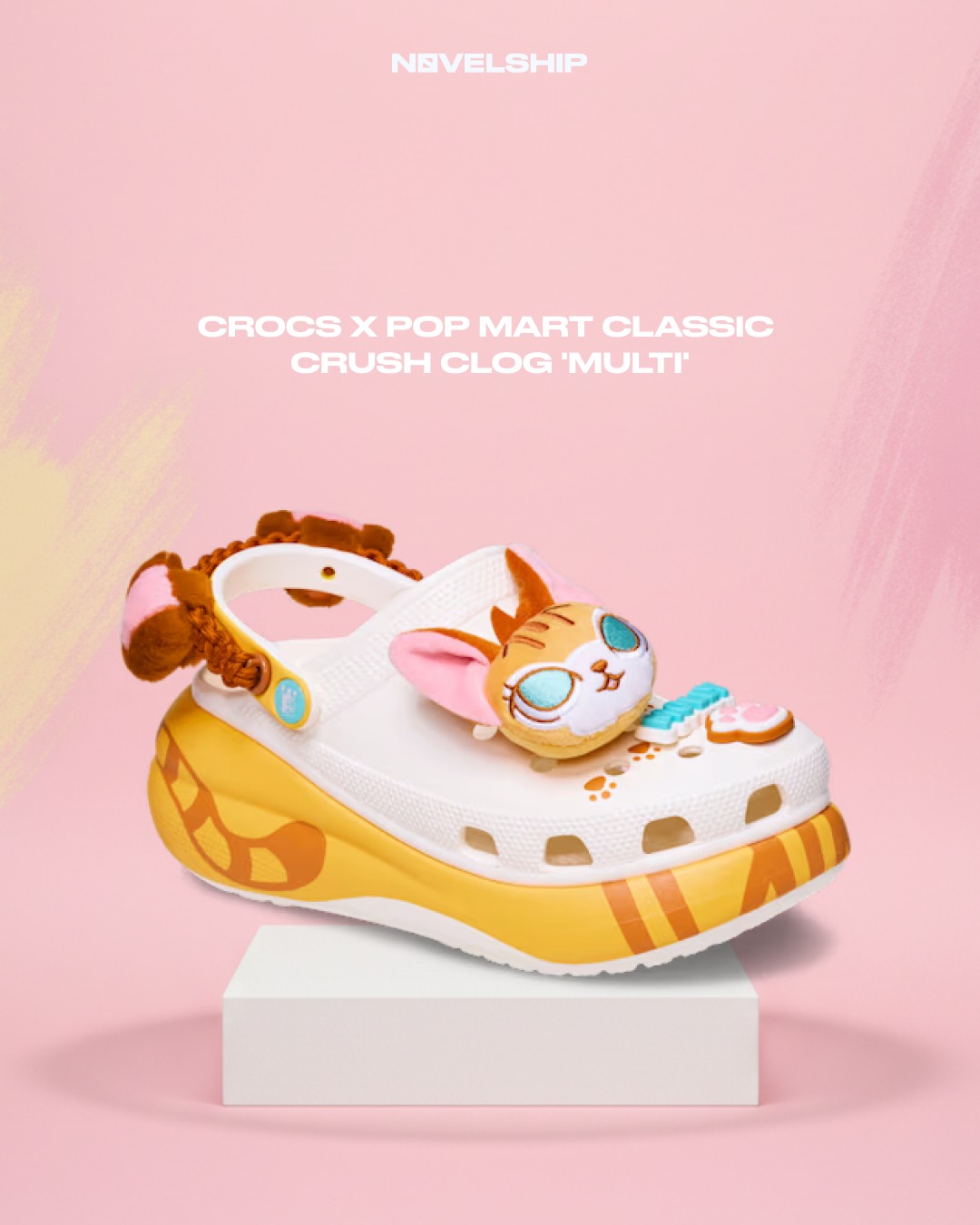 Art toy meets footwear 🎨 Pop Mart's MOLLY has landed on Crocs