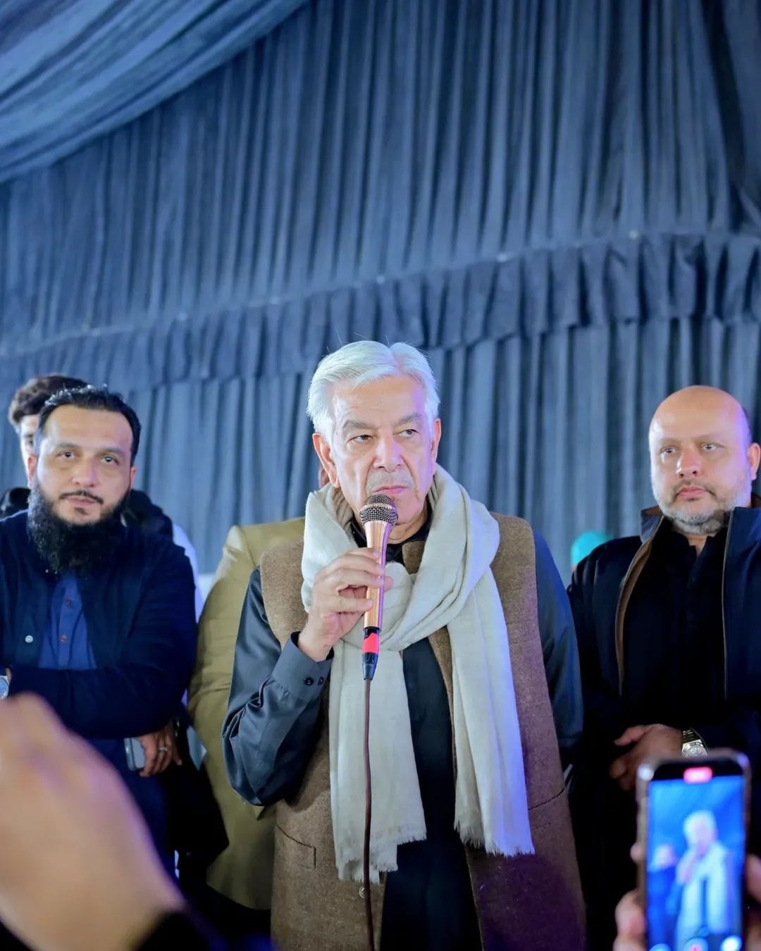 Muhammad... - Muhammad Rafique Mughal, President PMLN Sialkot.