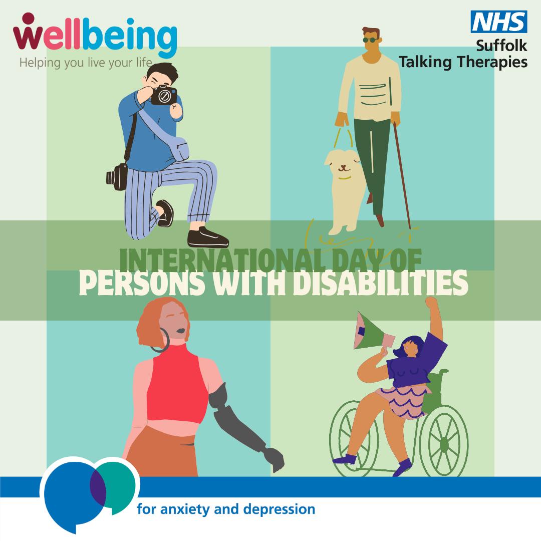 Wellbeing - Today is International Day of Persons with Disabilities ...