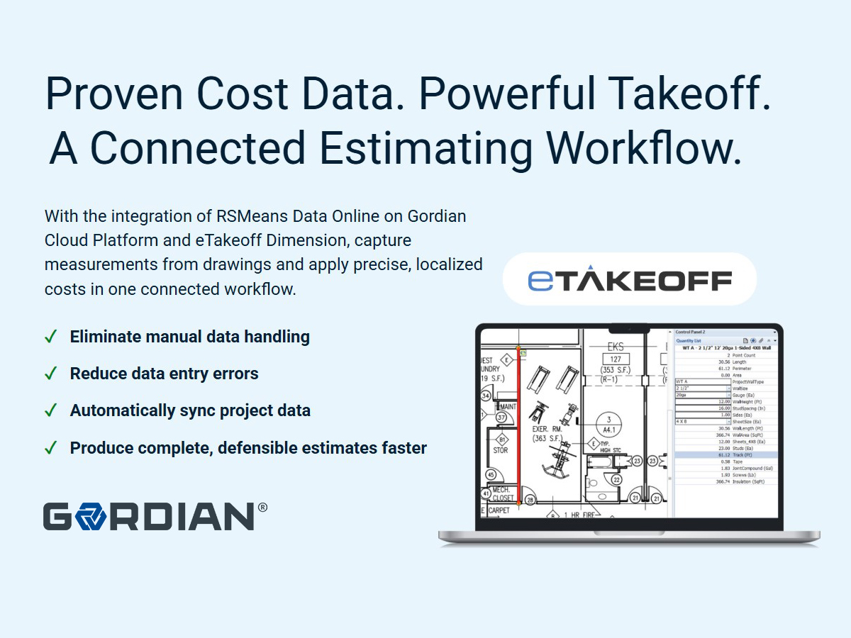 RSMeans Data from Gordian... - RSMeans Data from Gordian