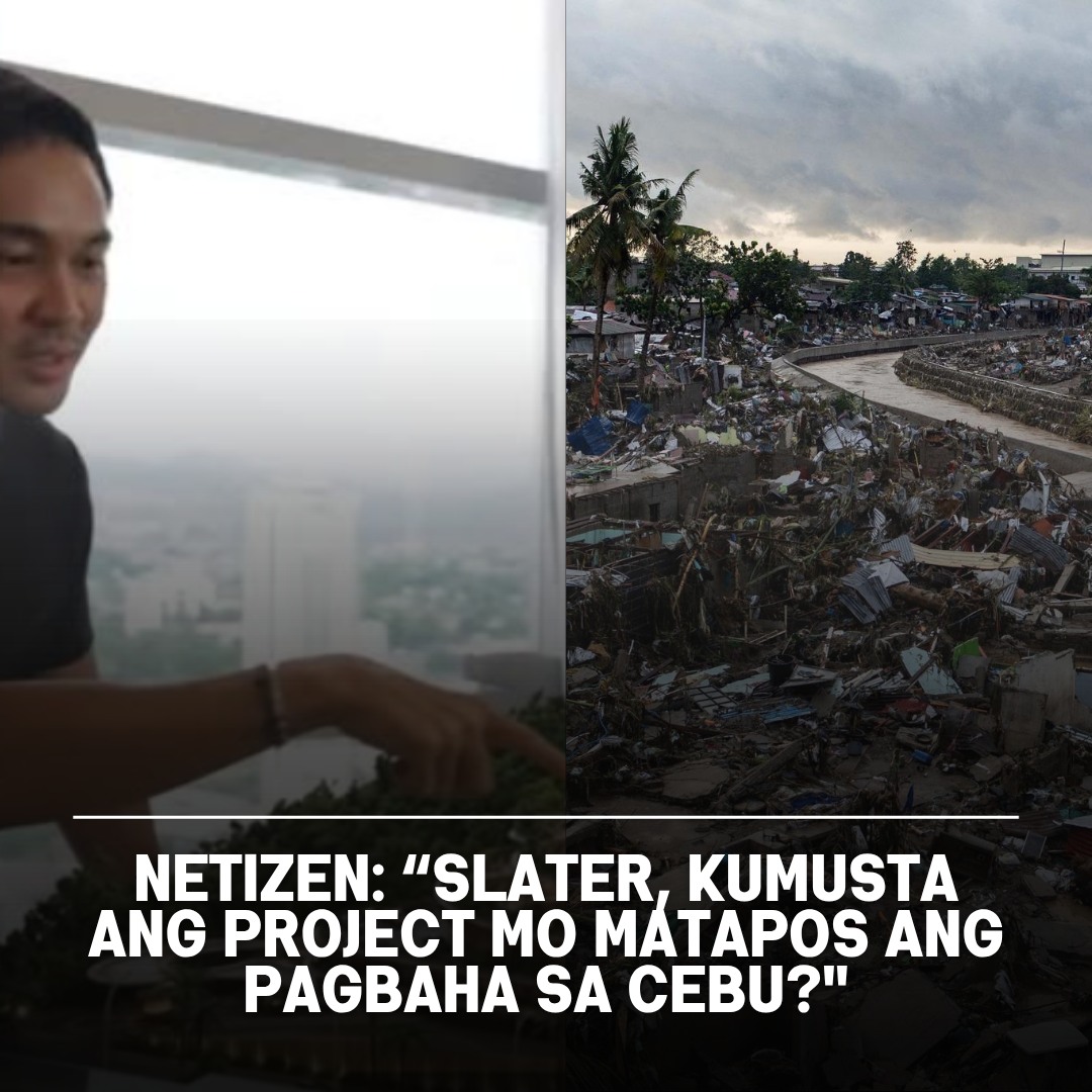 Pinoy - 'KASALANAN NG PROJECT?' SLATER YOUNG SINISI SA PAGBAHA SA CEBU ...