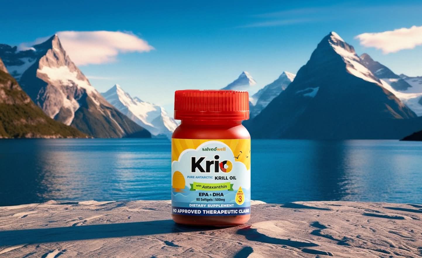 KRIO - KRIO is made with 100% Antarctic Krill Oil. It is rich in omega ...