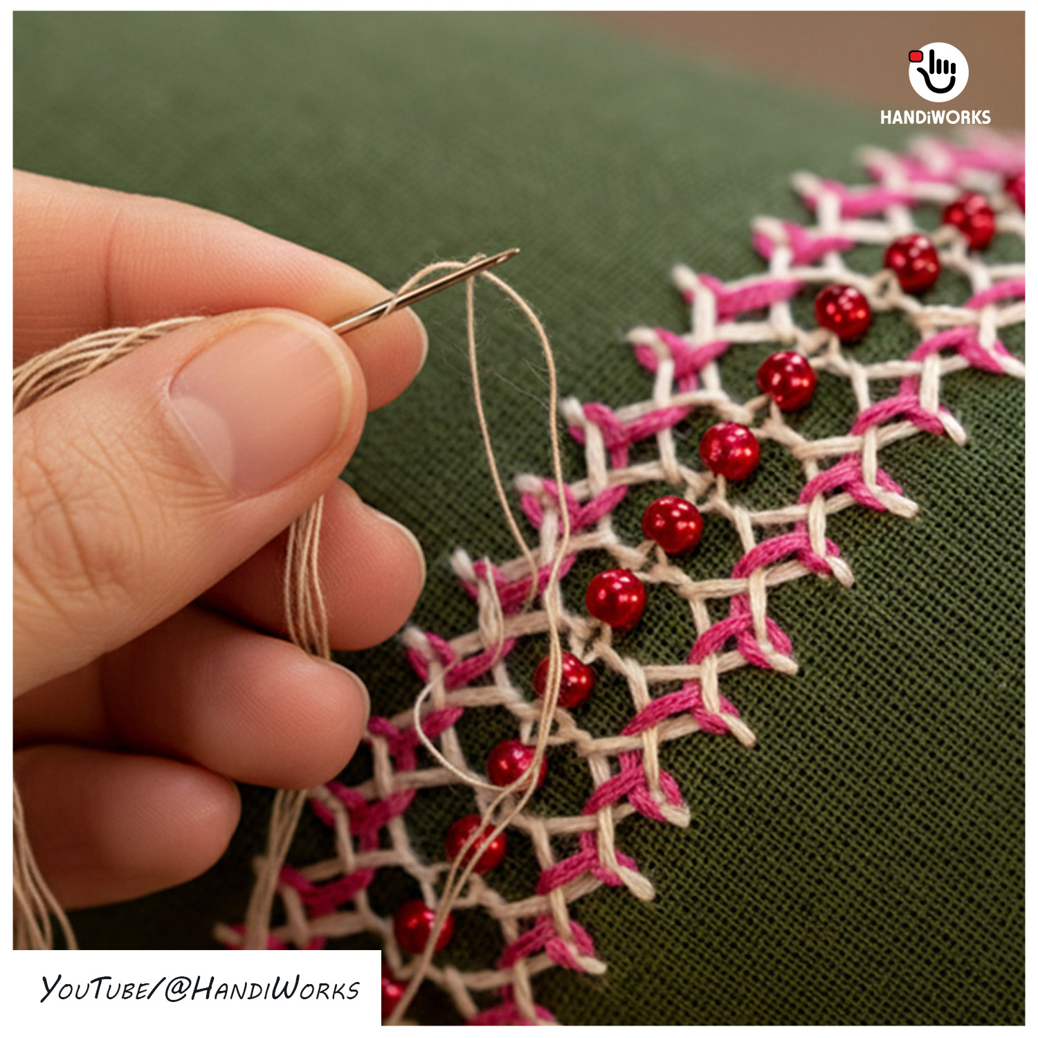 Hand Embroidery for Dress Sleeves & Necklines: https://youtu.be/IANFIoQEb-w?si=Tp6H6rWpUesolatc