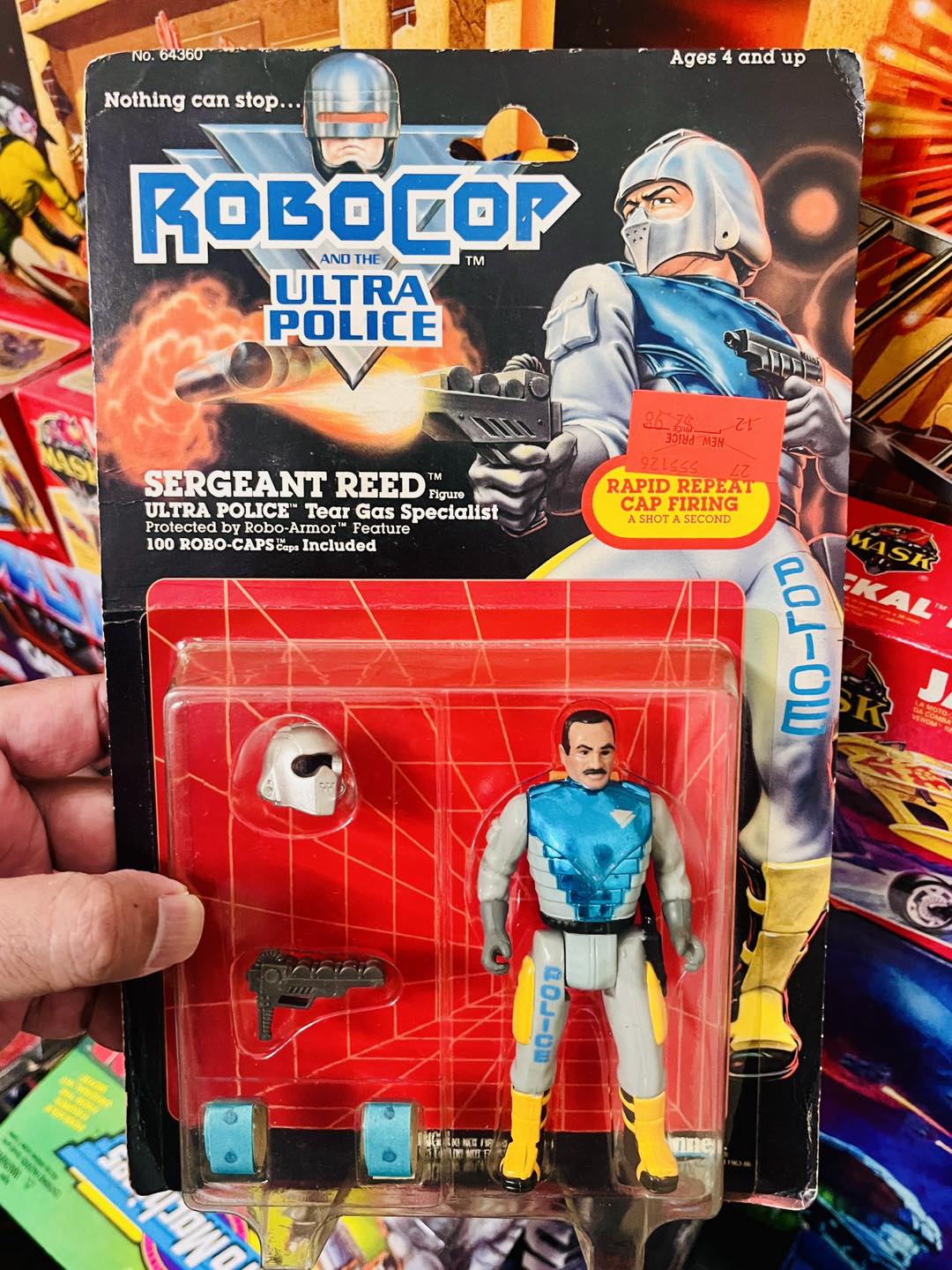 RoboCop Ultra Police Leader figure by Kenner, 1988.