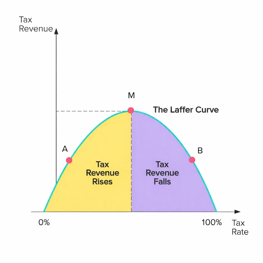 The Laffer Curve The Laffer... - Grand Economics society | Facebook