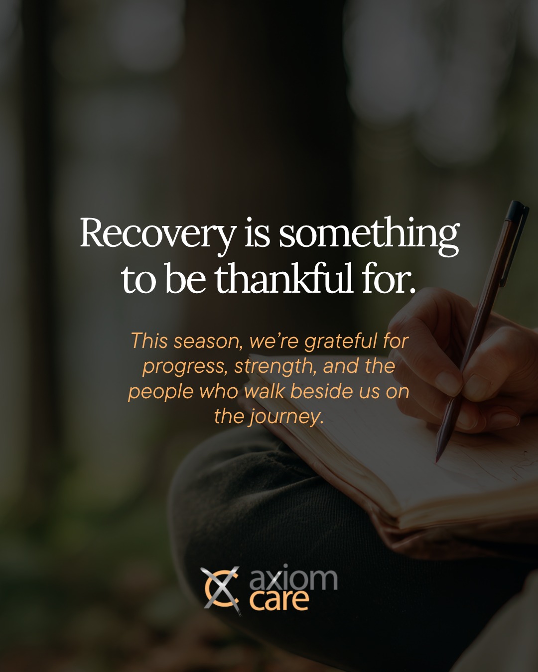 Axiom Care - Recovery is something to be thankful for,... | Facebook