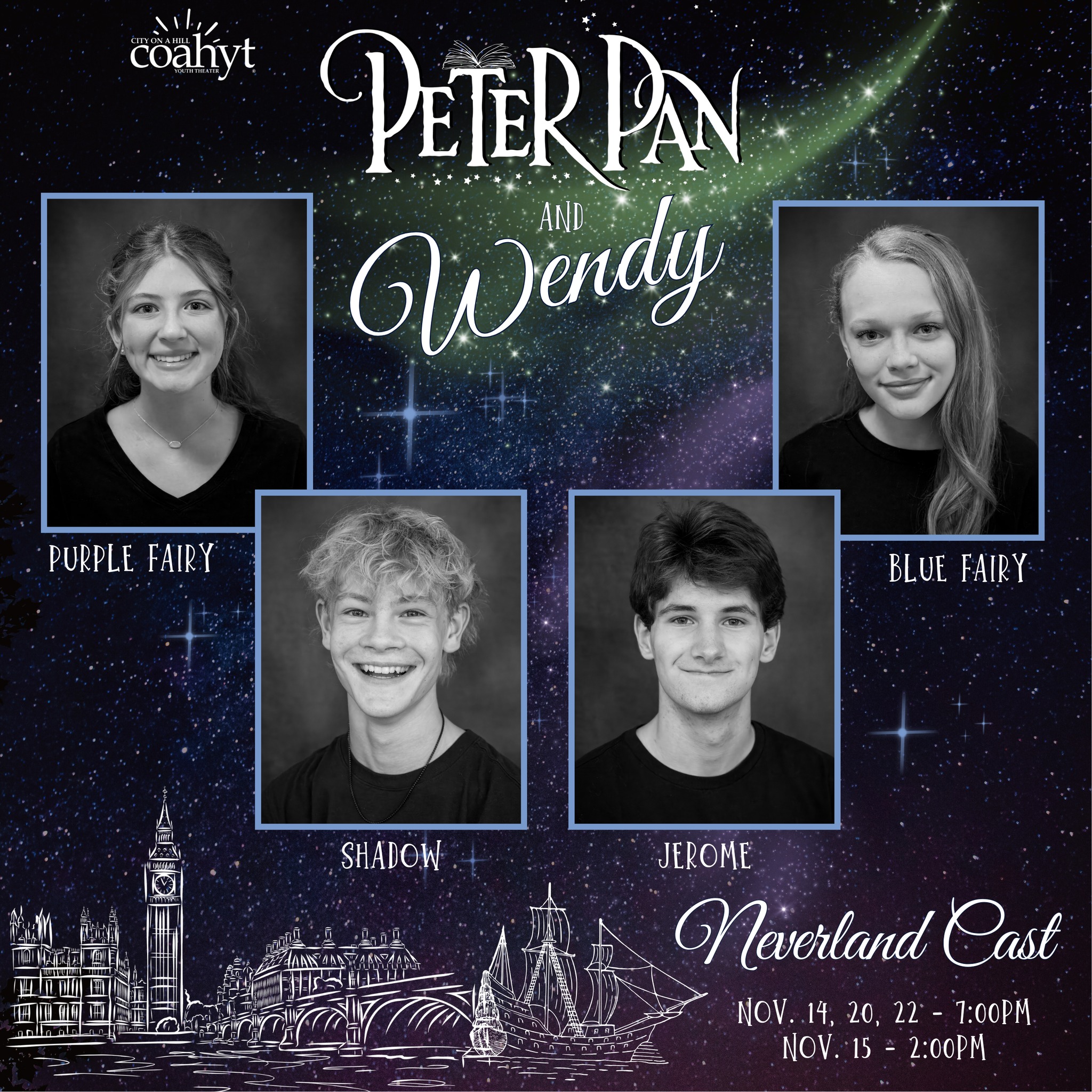 City - PETER PAN AND WENDY 8 Performances—November 13-22 Ticket details ...