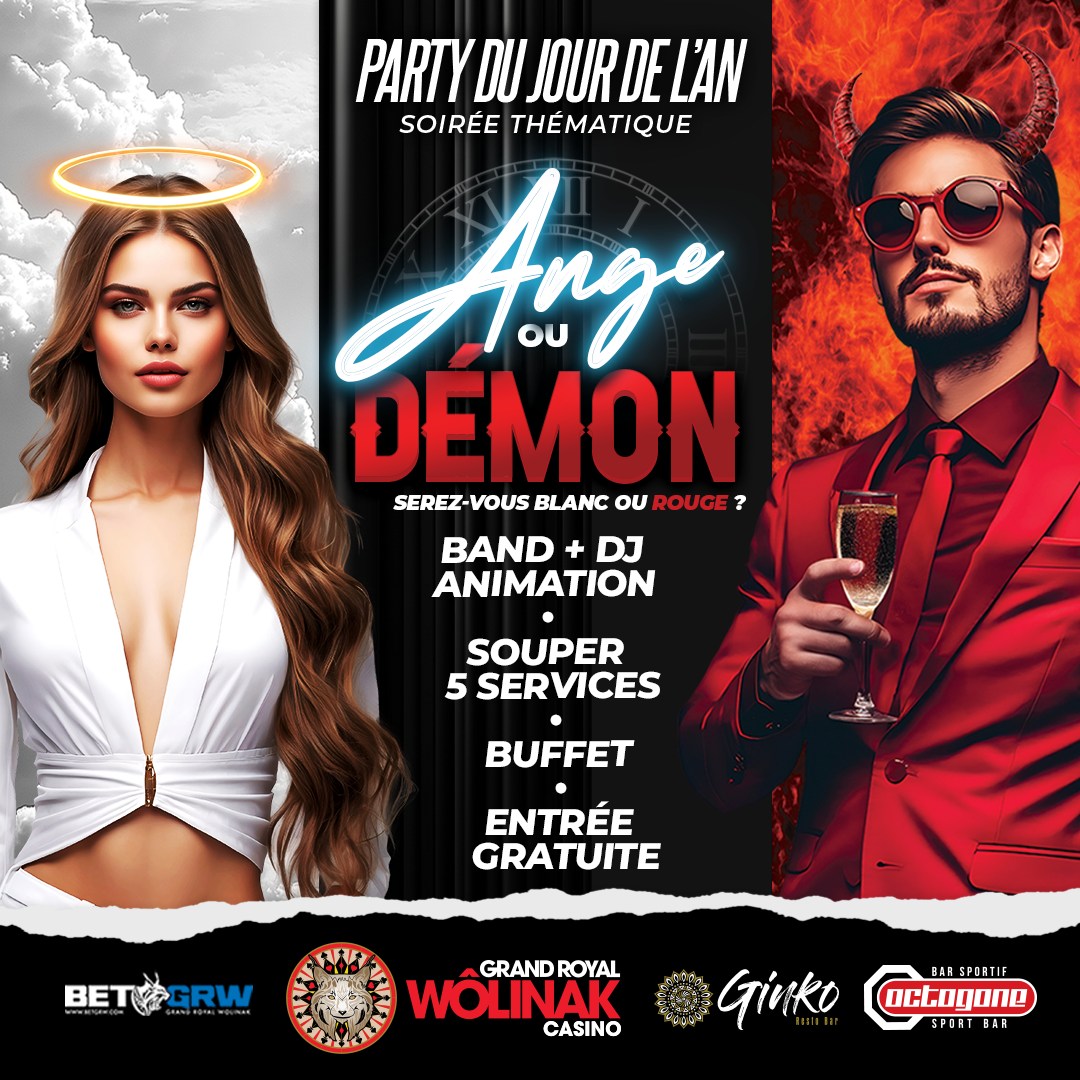 Le - Party du Jour de l’An : Ange 👼 ou Démon 😈 ? Choisis ton camp à l ...