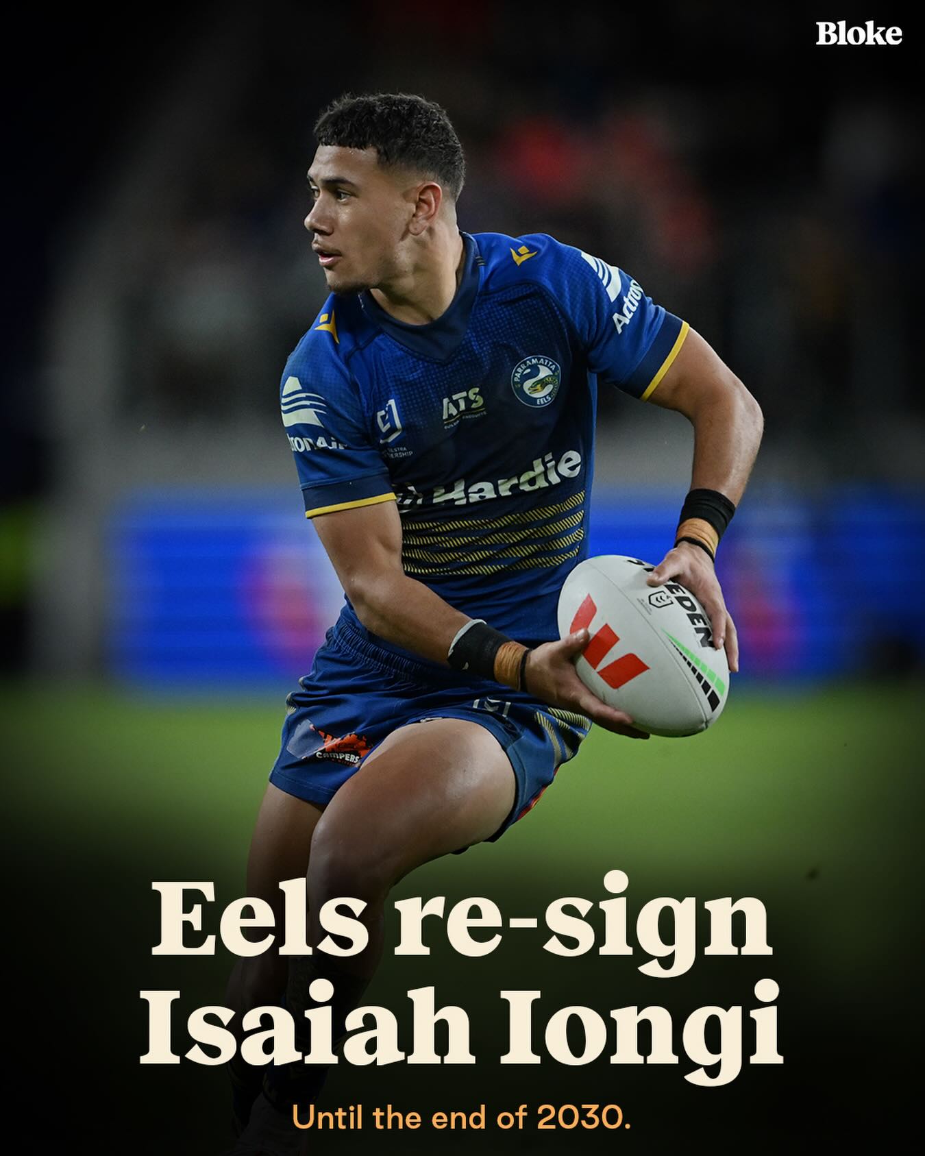 The Locker Room - Eels re-sign Iongi 🔥 // #blokeinabar | Facebook