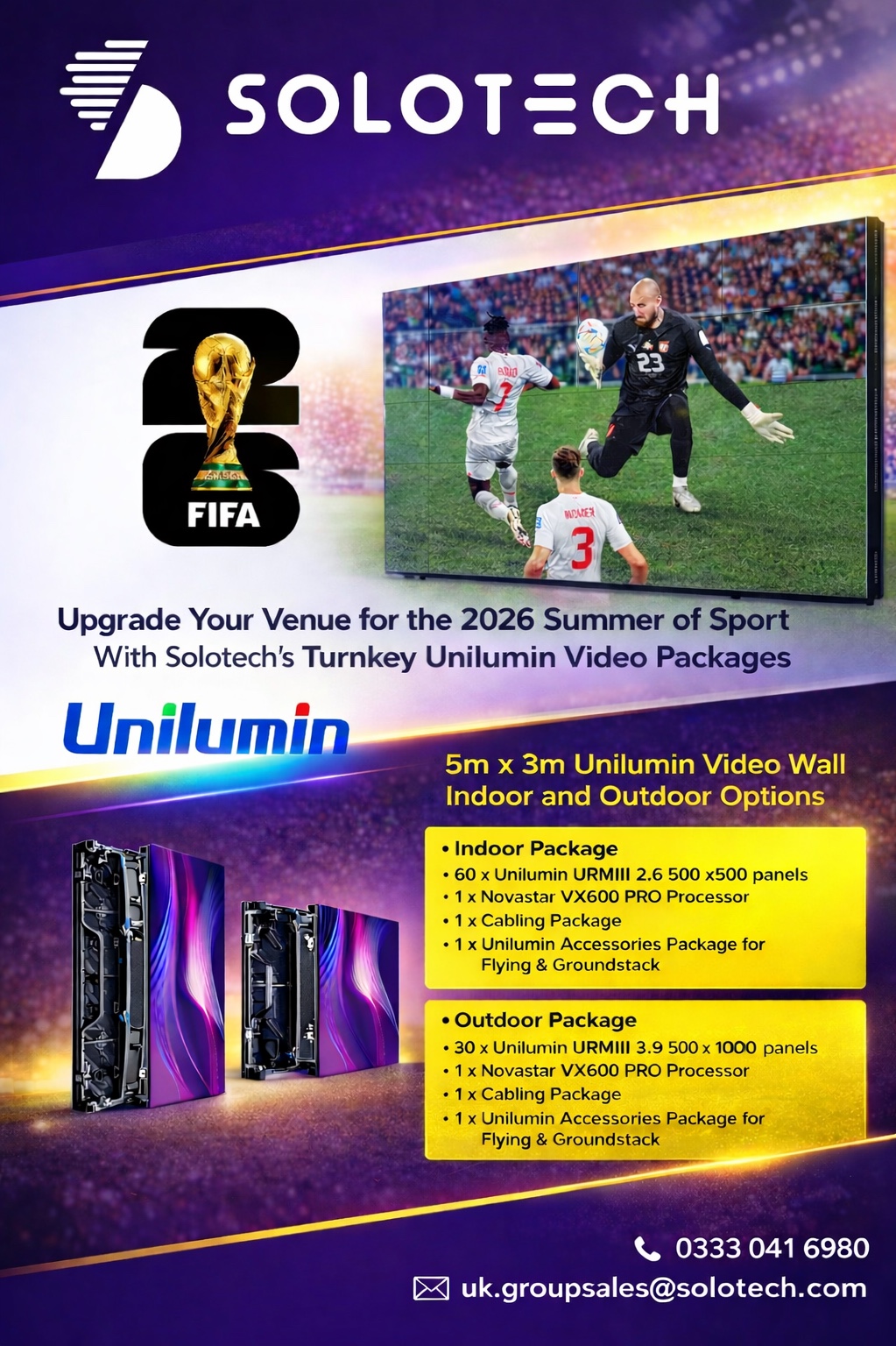 Solotech - Make your venue THE place to watch this summer's FIFA World ...