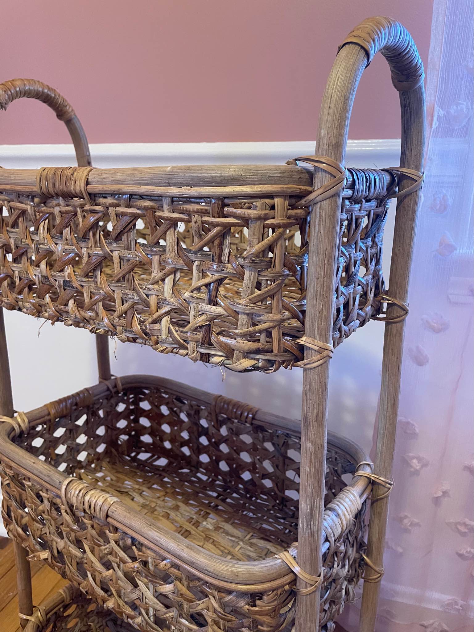 Rattan Cane Storage Tower - Storage Bins & Baskets - Bay Village, Ohio ...