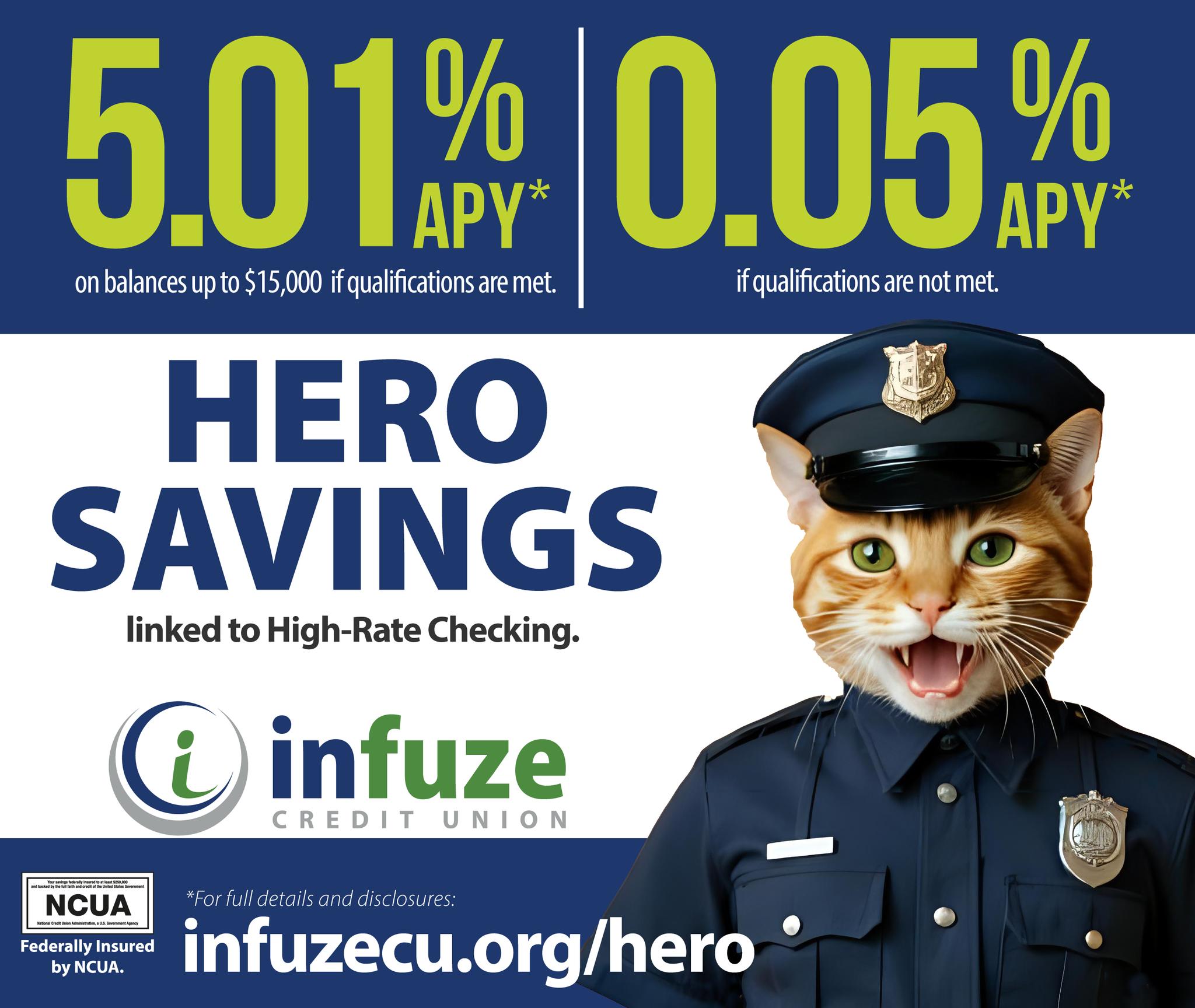 🚔🐾 You protect and serve. Let your... - Infuze Credit Union | Facebook