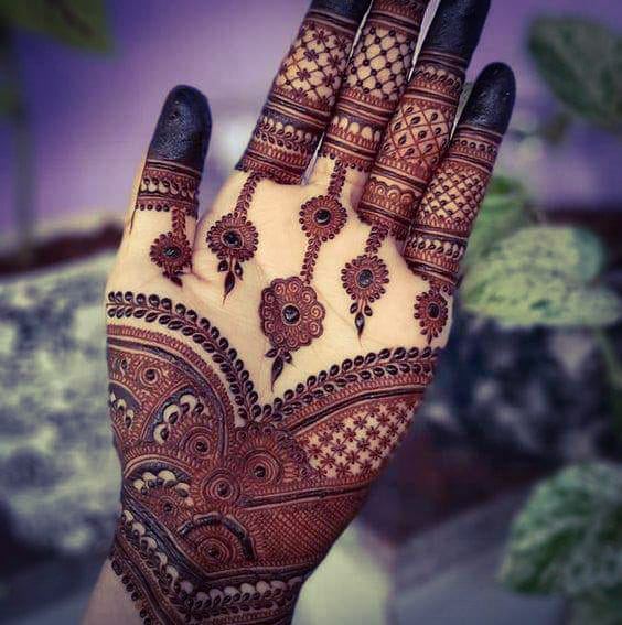 Simple Full Hand Floral Mehndi Tutorial | Step-by-Step Easy Henna ...