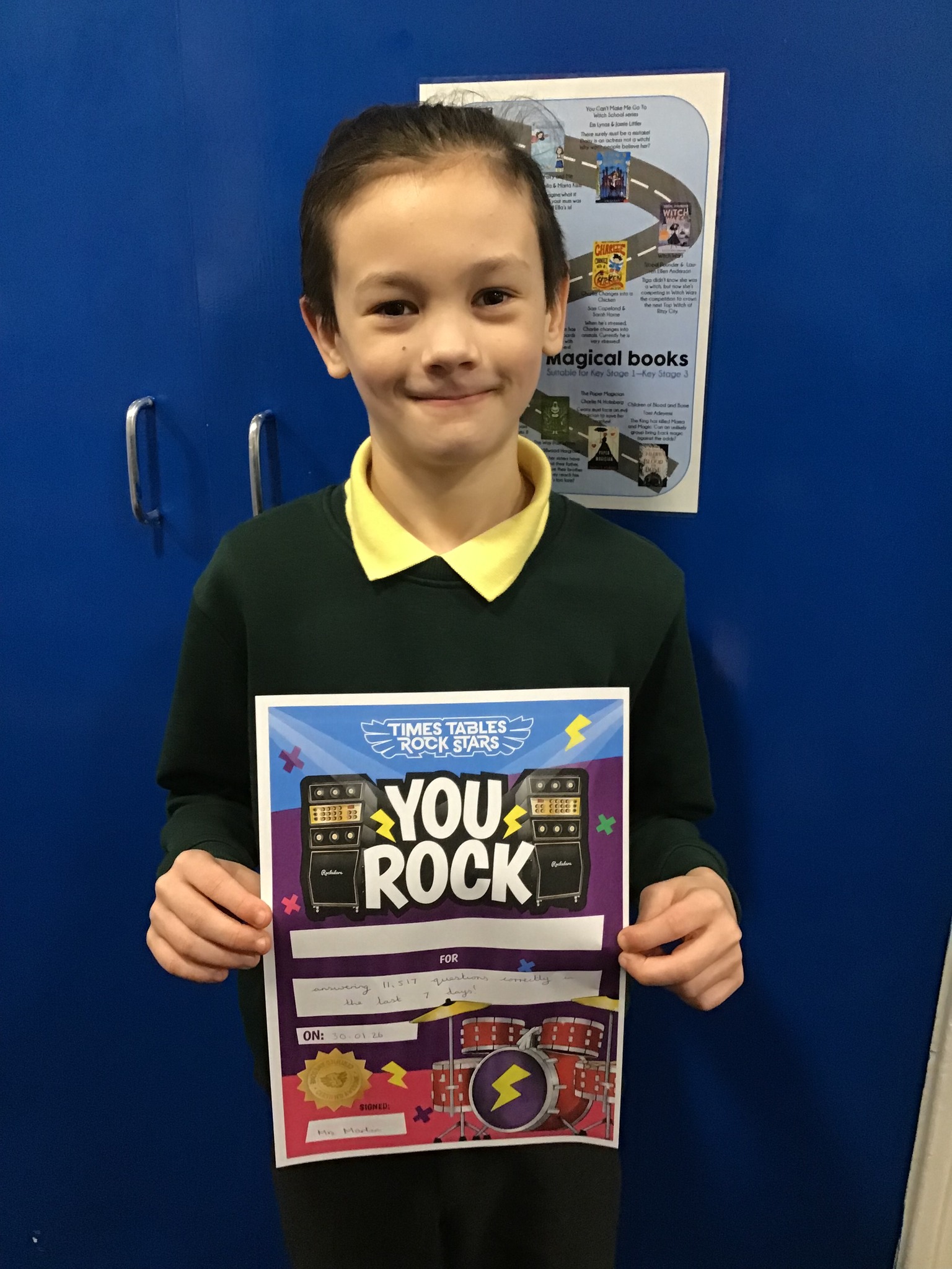 🎉 Well done to our ‘You Rock’... - Fens Primary School | Facebook