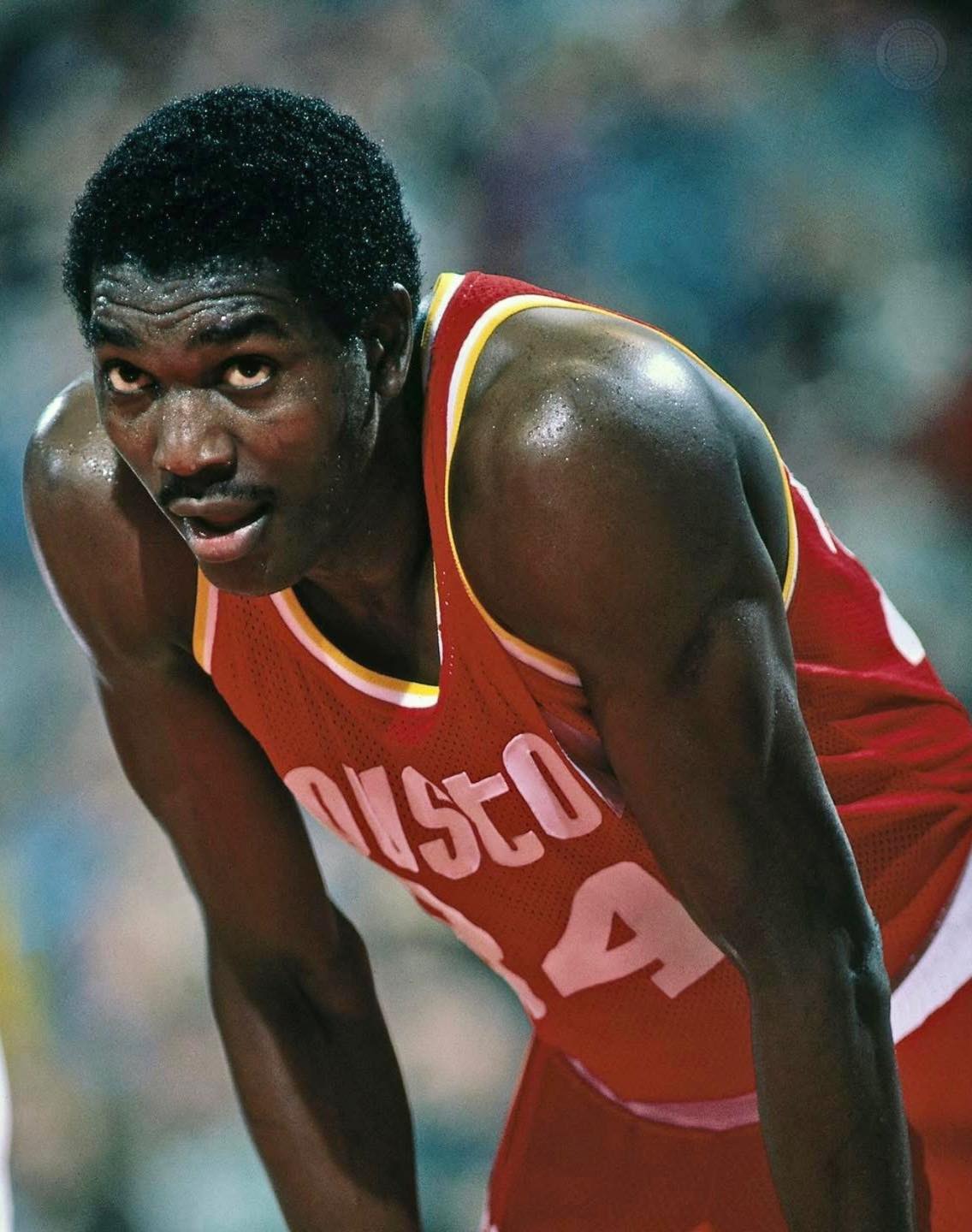 Hakeem Olajuwon's 1984 NBA draft day jersey