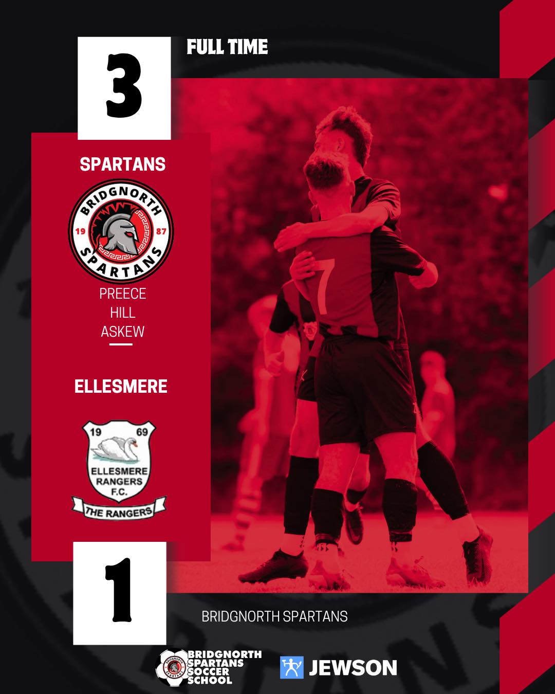 📢 FULL-TIME Ellesmere 1 – 3... - Bridgnorth Spartans | Facebook