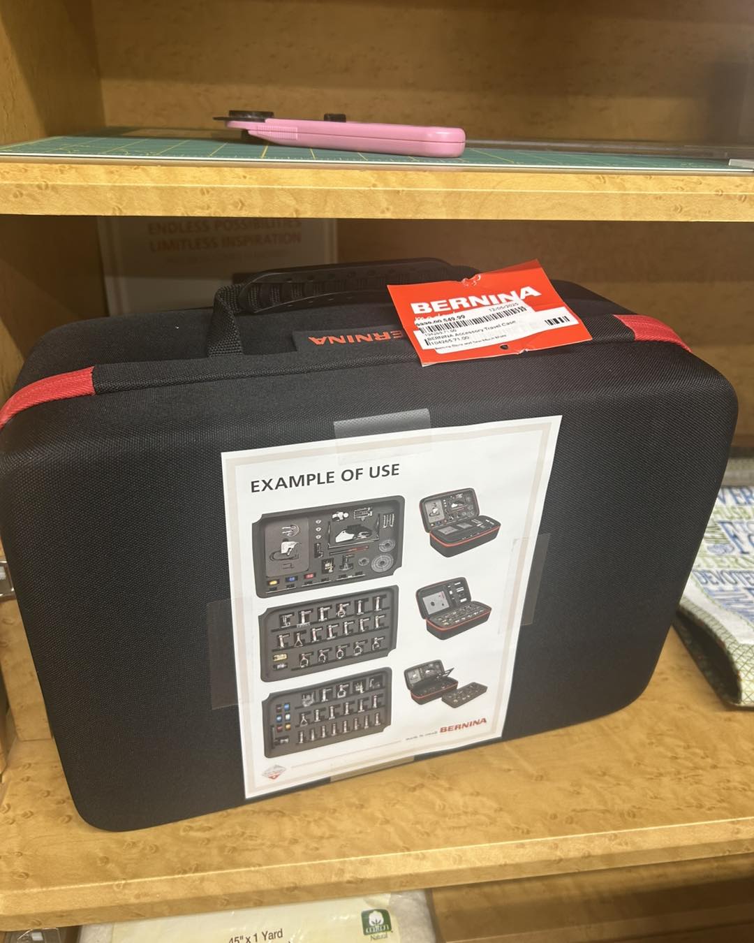 bernina tackle box accessory case Travel for Presser Feet Bernina Overlocker Accessory Travel Case for Accessories and Feet BERNINA Accessory Storage Case, Portable