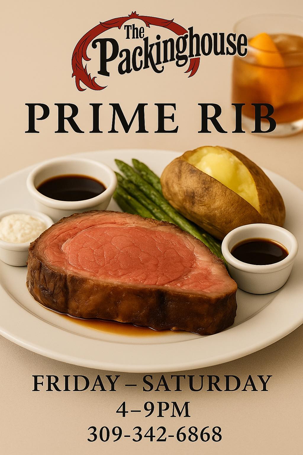 🥩 Prime Rib Weekend at The... - The Packinghouse | Facebook