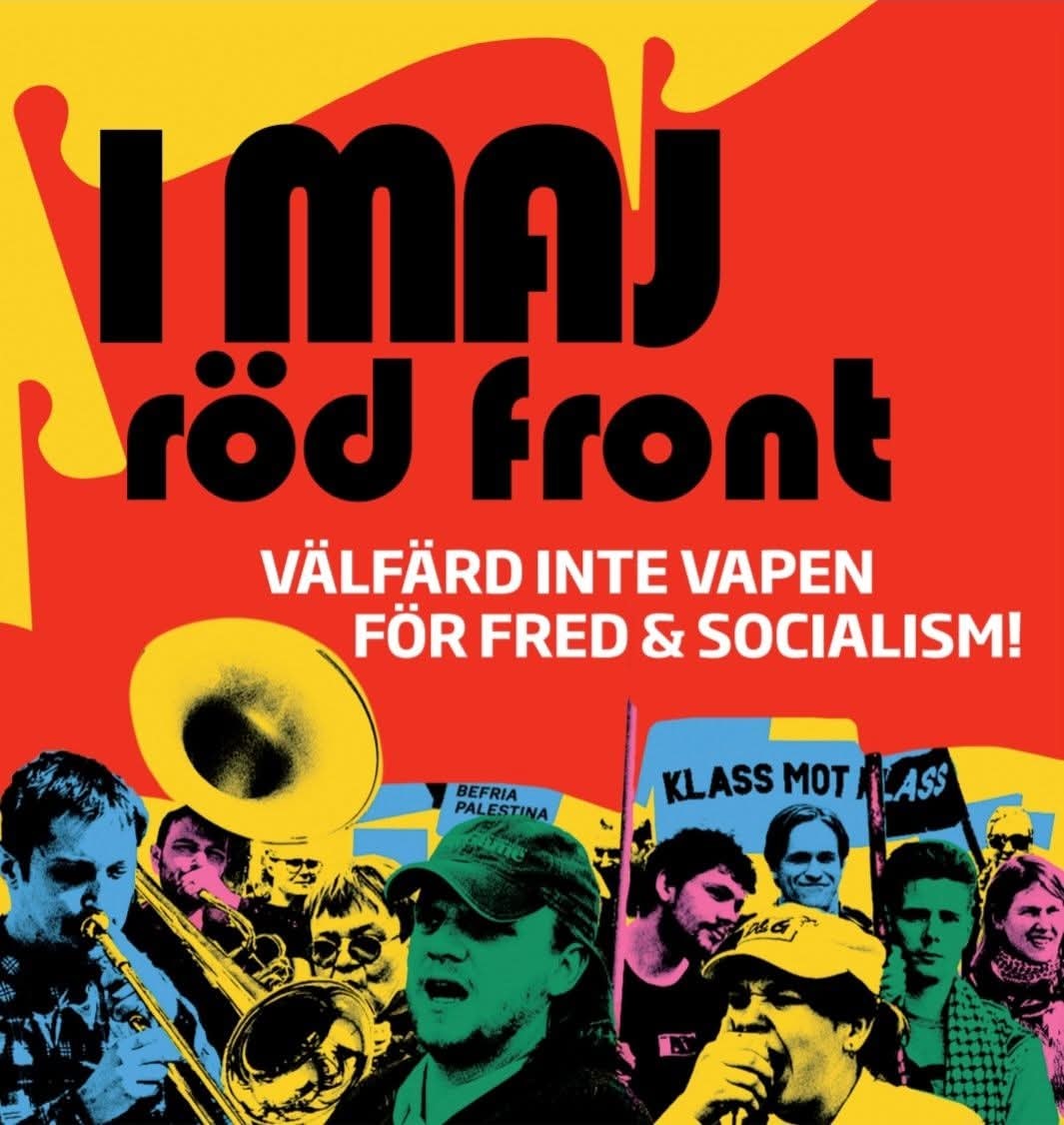 Röd Front - 1 Maj i Vänersborg