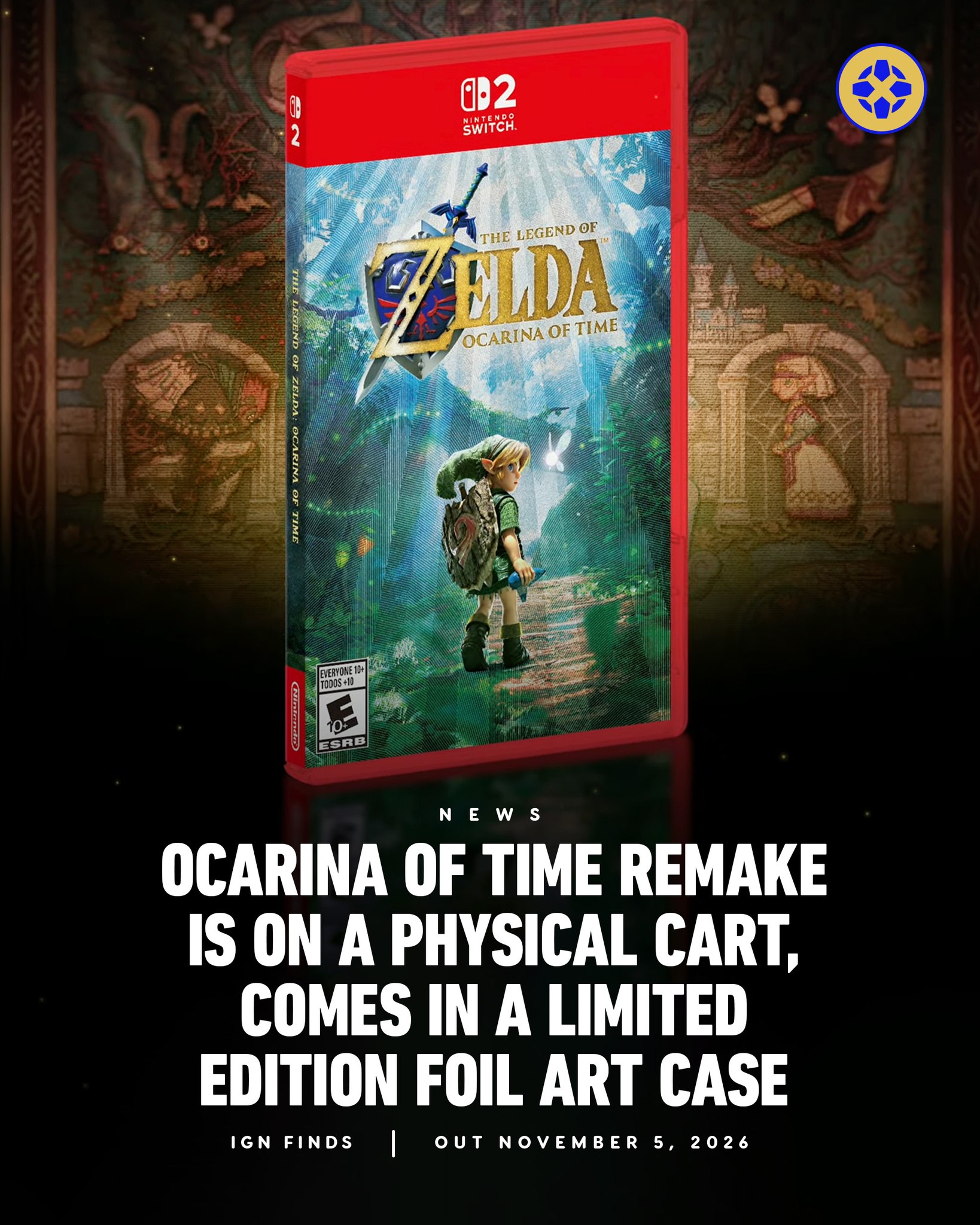 スイッチライト Limited edition Legend of Zelda: Ocarina of Time for Nintendo