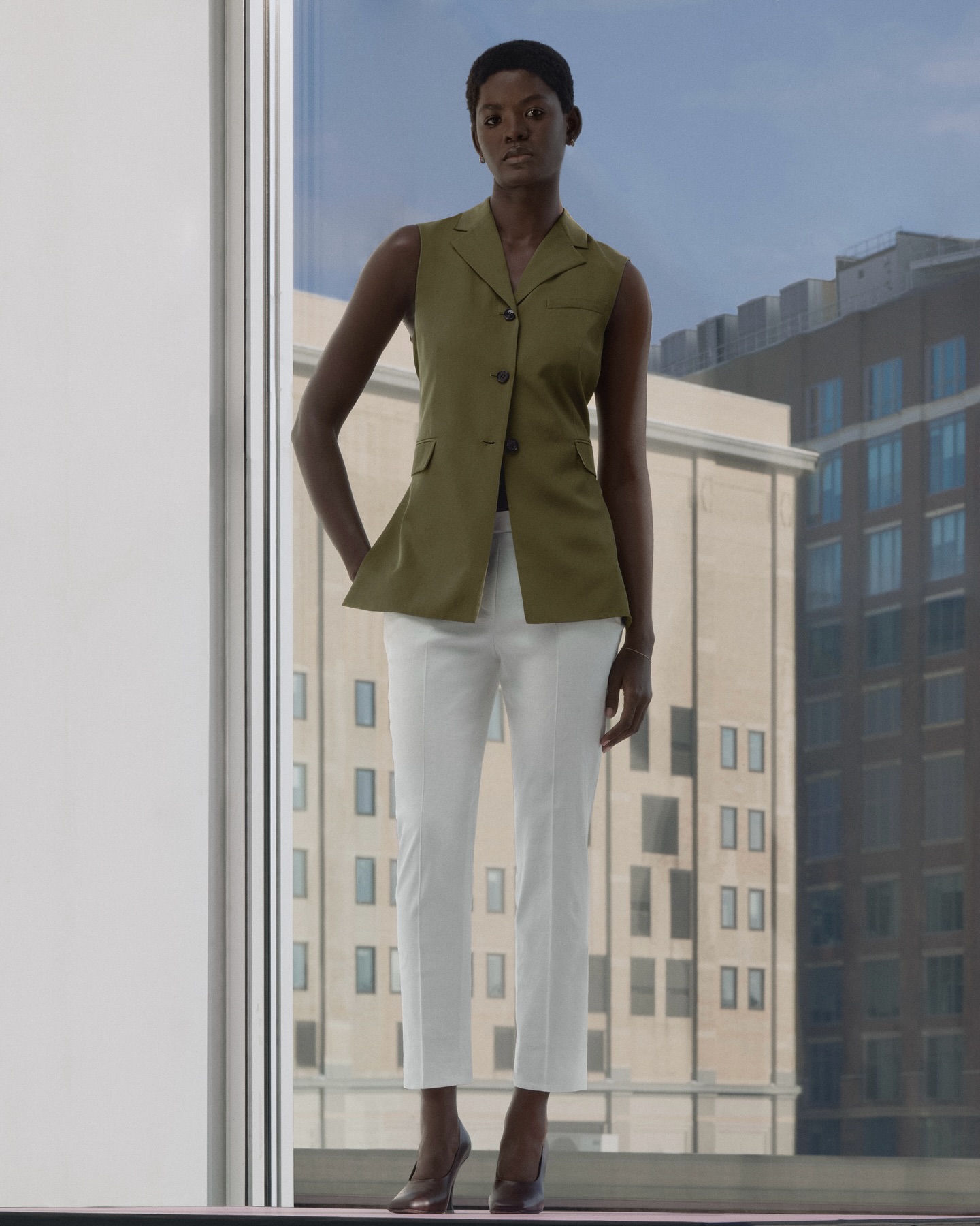 City sleek. Warm-weather approved. Your summer office uniform 