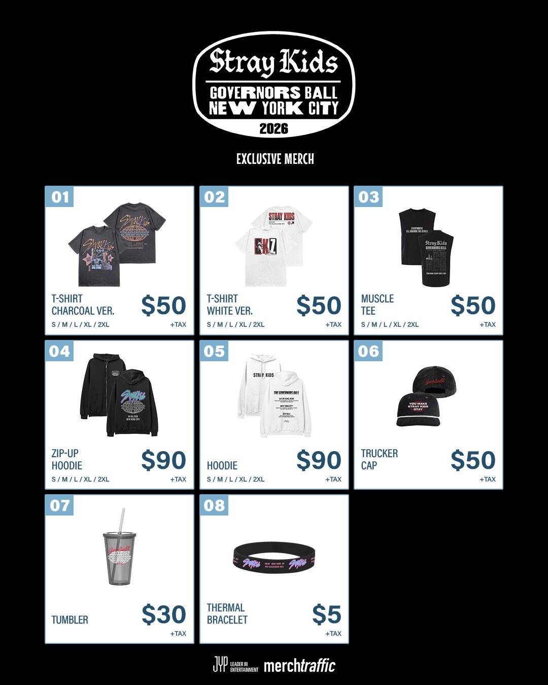 Stray Kids [Governors Ball] The wait is over🔥 Stray Kids merch