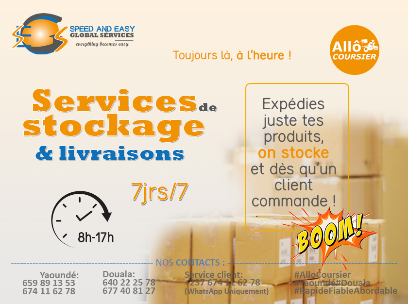 Allô Coursier- speed and easy services | Yaoundé