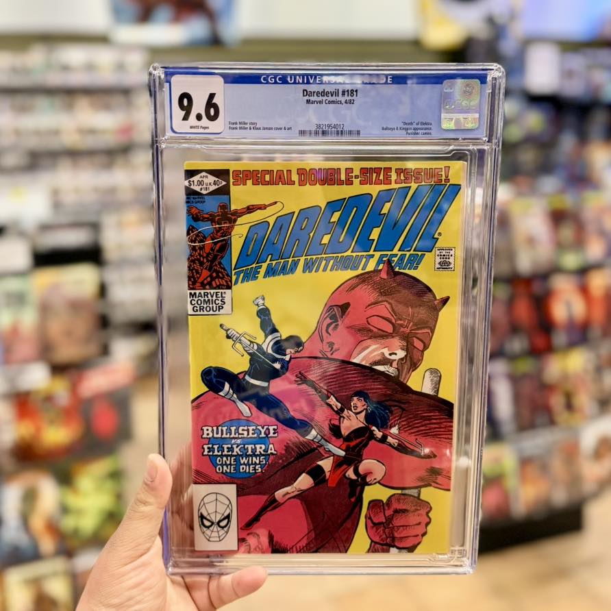 Daredevil #181! Death of Elektra! Iconic Frank Miller story and