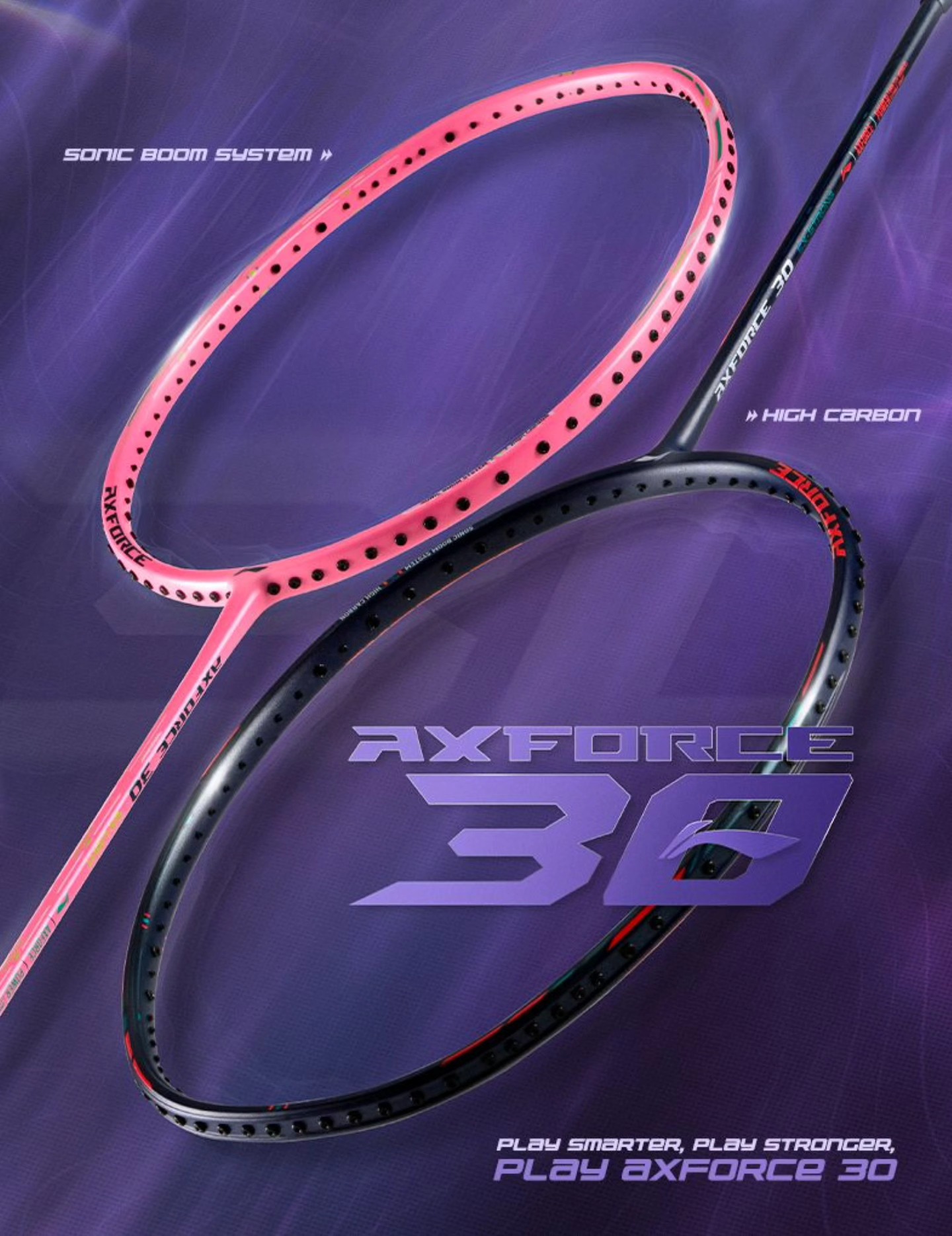 Race - Lining AxForce 30 AxForce 30 is a racket built for the boom ...