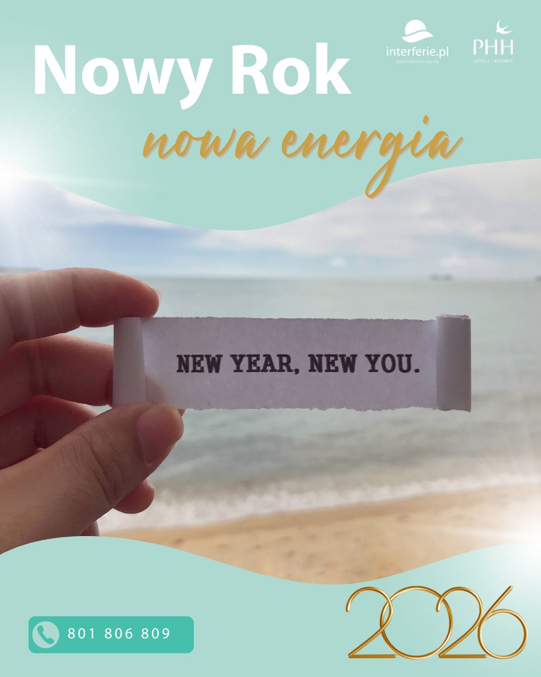 Interferie - Nowy Rok. Nowa energia Niech 2026 będzie czasem równowagi ...