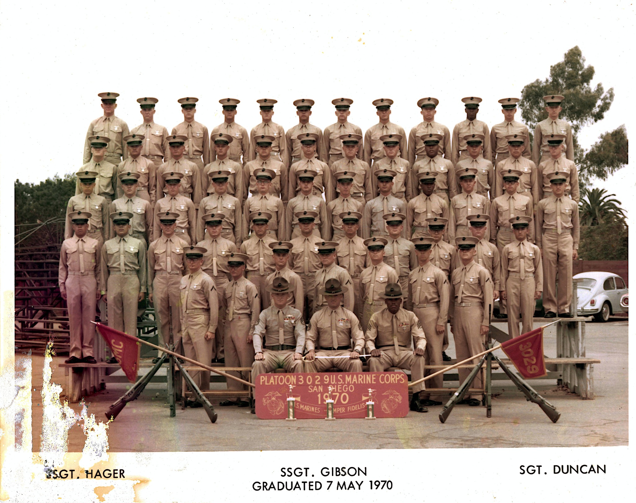 1970 MCRD San Diego platoon 3060 photos