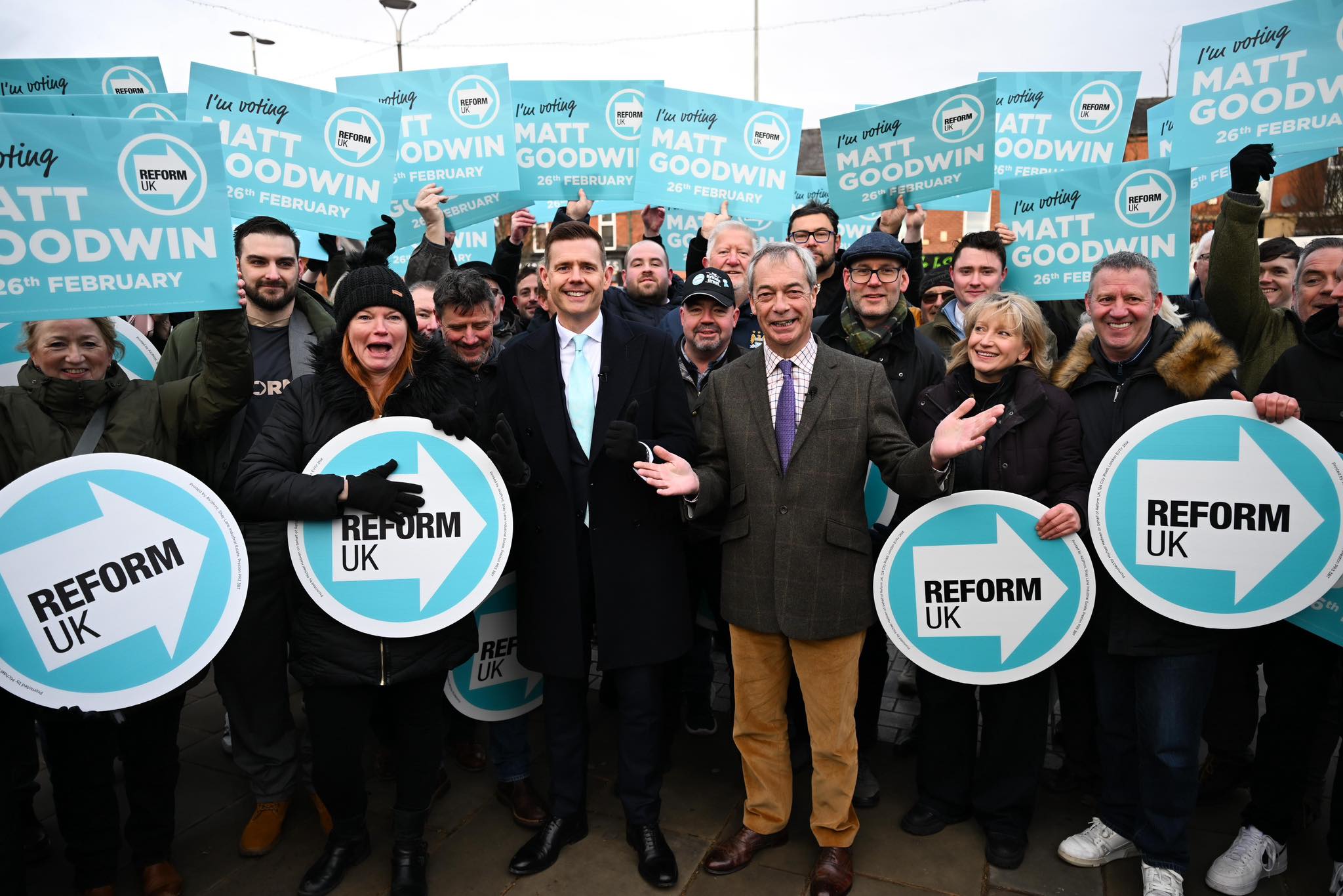 Reform UK - Nigel Farage joins Matt Goodwin on the... | Facebook