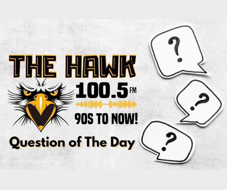 100.5 The Hawk - The Hawk QOD: What was your very first,... | Facebook