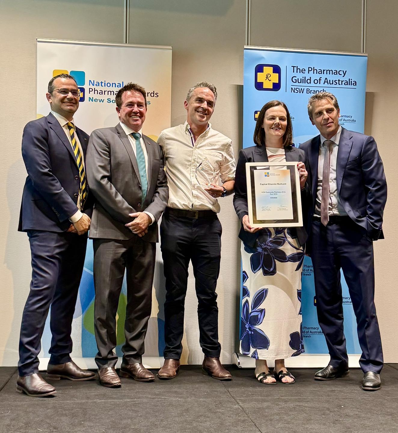Paul - Capital Chemist - Awarded NSW Pharmacist of the Year Last night ...
