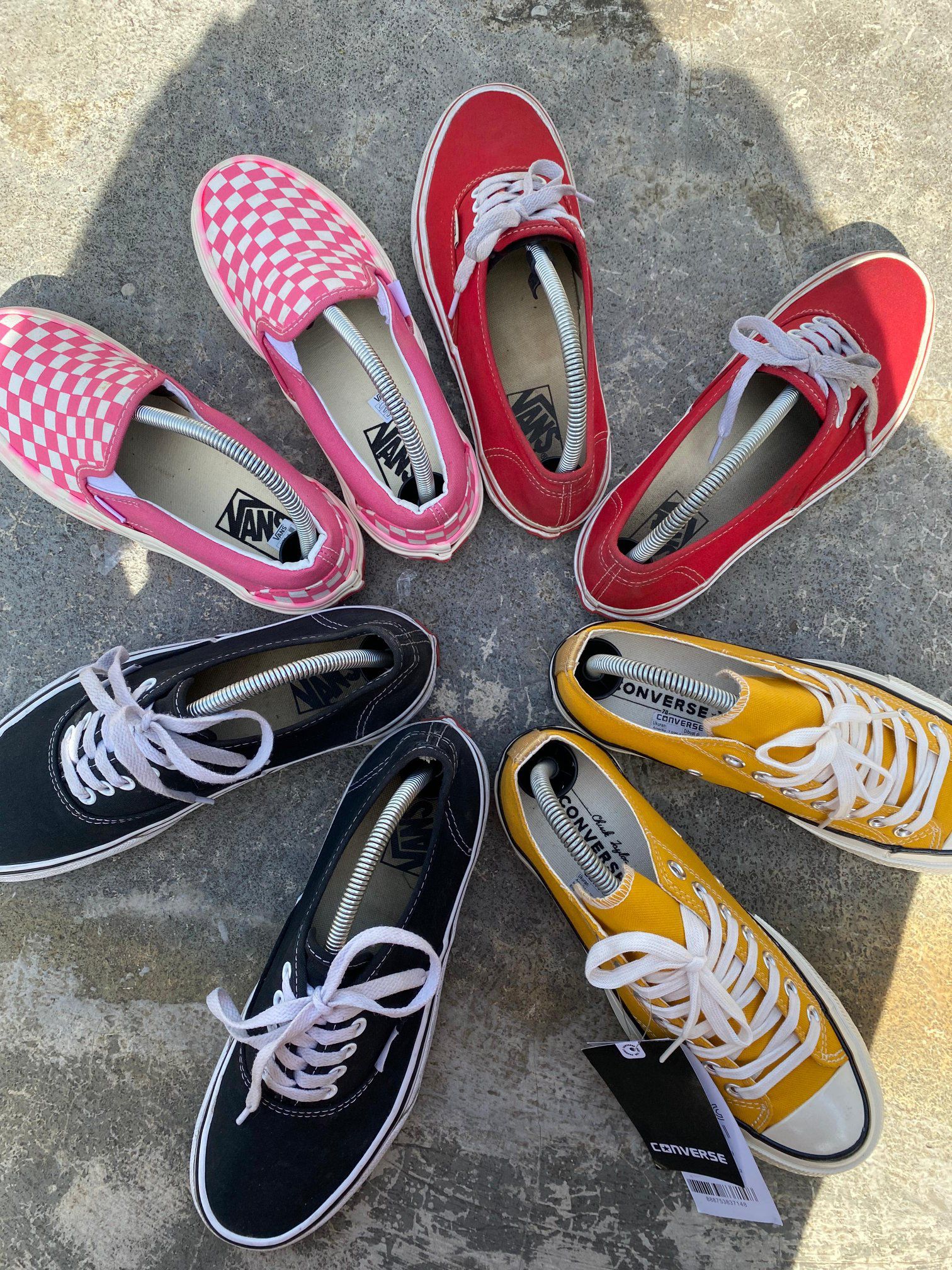 VANS CLASSIC SLIP-ON 98 DX STUD CHECK BLACK STUD CHECK MARSHMALLOW 