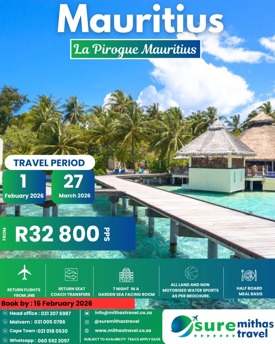 LA PIROGUE MAURITIUS Head... - Sure Mithas Travel | Facebook