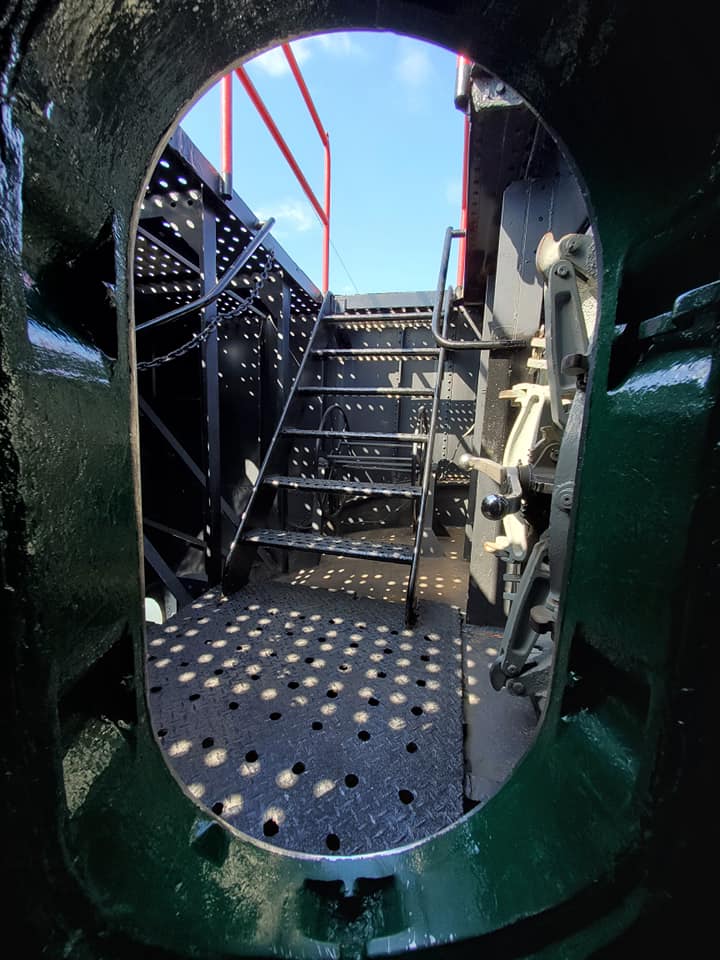 USS Cod Submarine Memorial - Looking out at the steps built into the ...